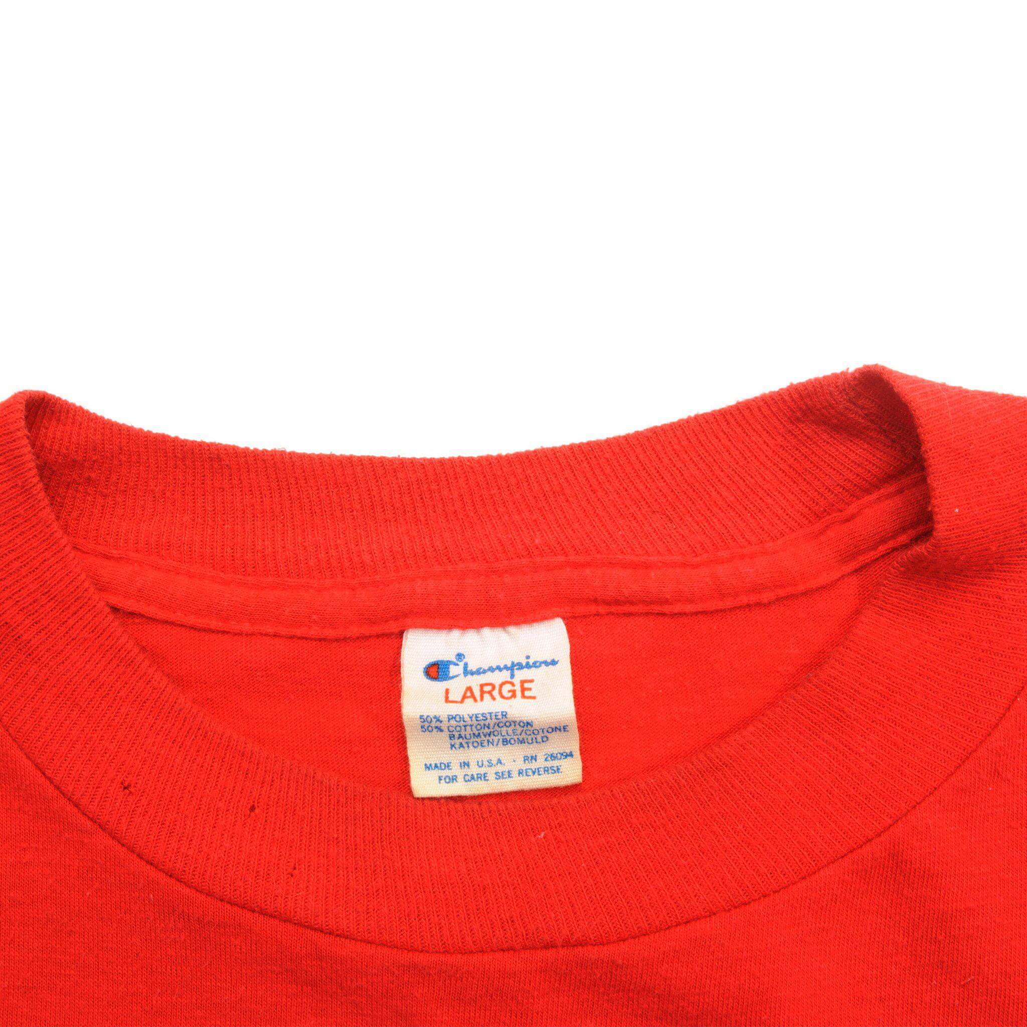 Vintage Champion NFL San Francisco 49ers T-Shirt 1980s Small - Made in USA - Retro Football Fan Gift & Game Day Outfit