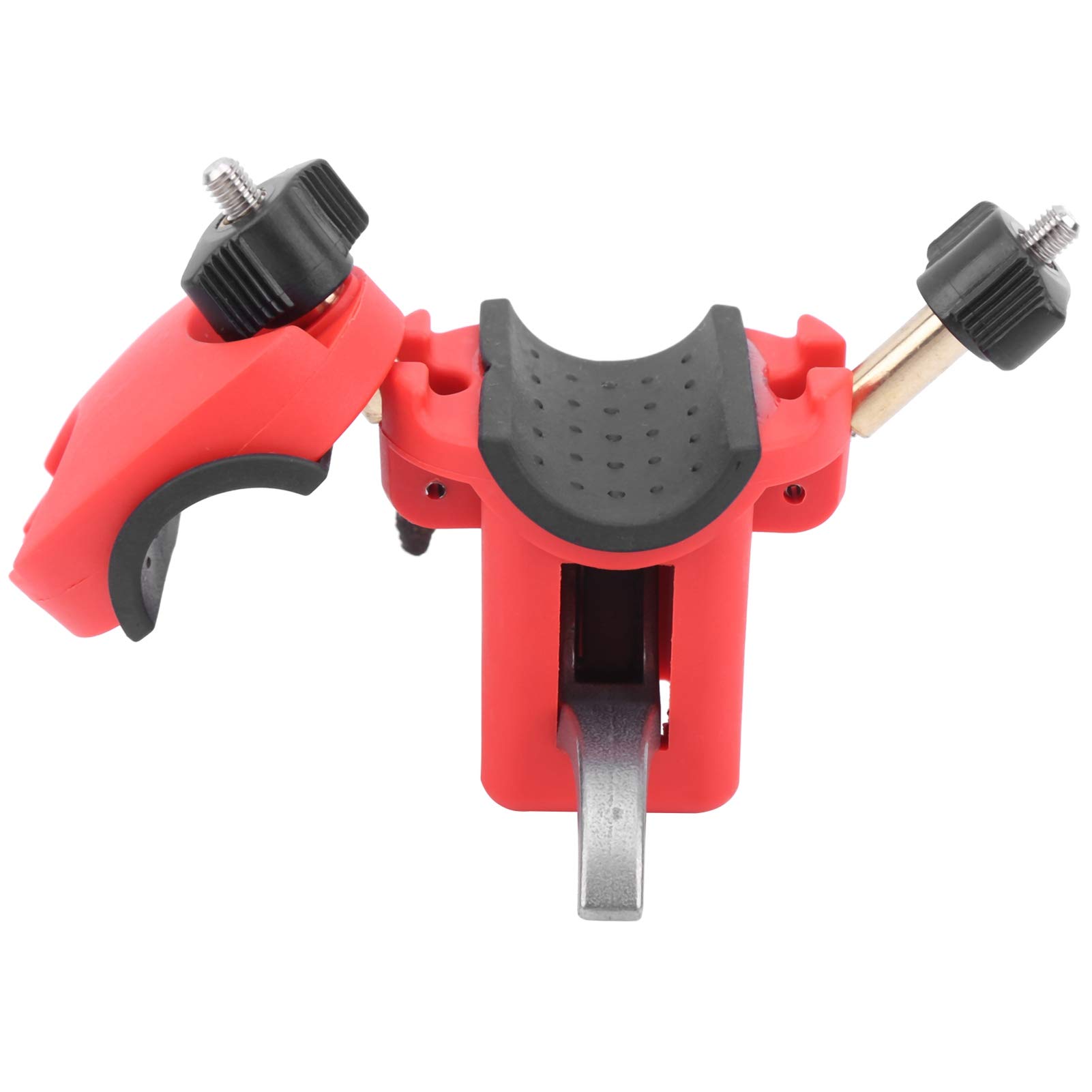 Ubersweet® Anti-Slip Quick Release Fishing Rod Holder - Easy to Use & Detach for Boat, Kayak & Shore Fishing - Perfect Gift for Anglers (Red) | Ideal for Saltwater & Freshwater Fishing, Trolling & Casting