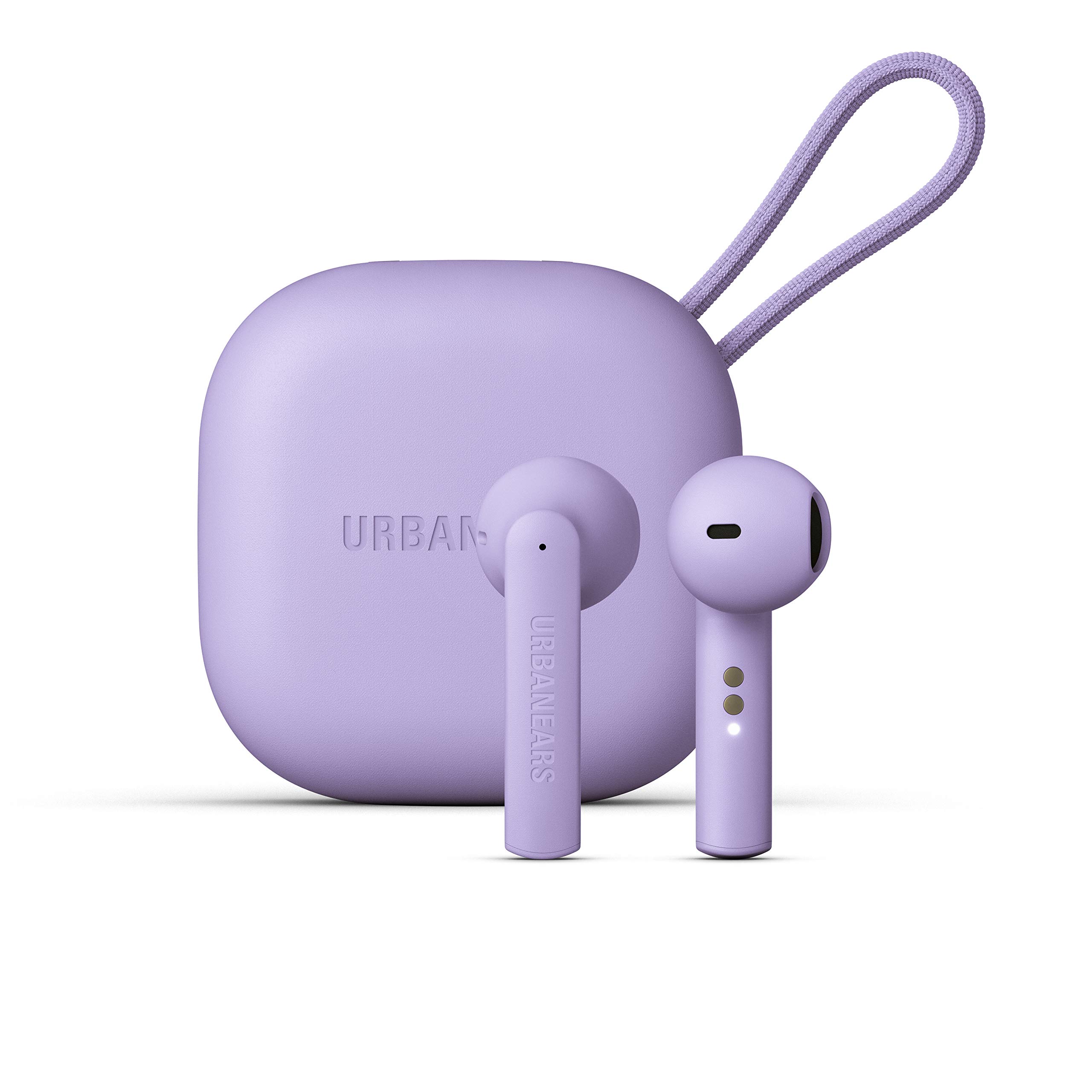 Urbanears Luma True Wireless Earbuds with Charging Case - Bluetooth 5.0, 24H Playtime, IPX4 Waterproof, Ultra Violet Purple | Perfect for Gym, Running, Commuting & Travel