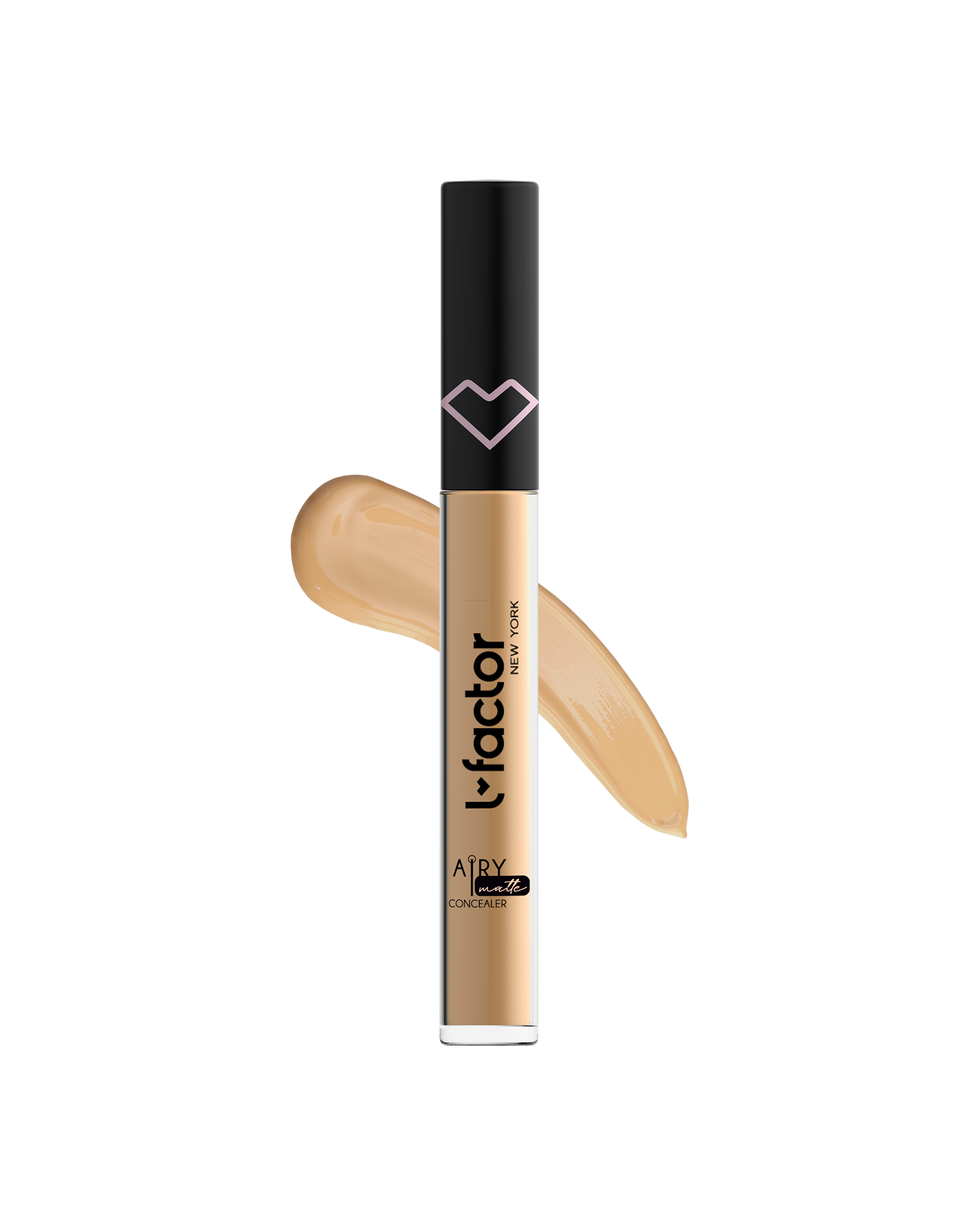 Airy Matte Liquid Concealer - Full Coverage, Lightweight & Long Lasting - Perfect for Dark Circles, Blemishes & Under Eye Brightening - Ideal for Everyday Makeup & Professional Use