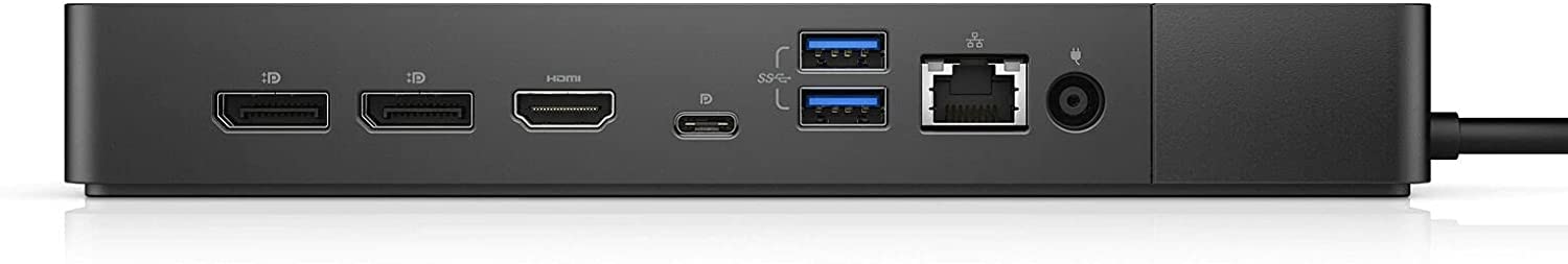 Dell WD19S 130W USB-C Docking Station with HDMI, DisplayPort, Ethernet & USB Ports - Laptop Dock for Home Office & Workstations - Includes LCD Cleaning Kit & 6 Cable Ties (Black, 1-Pack)