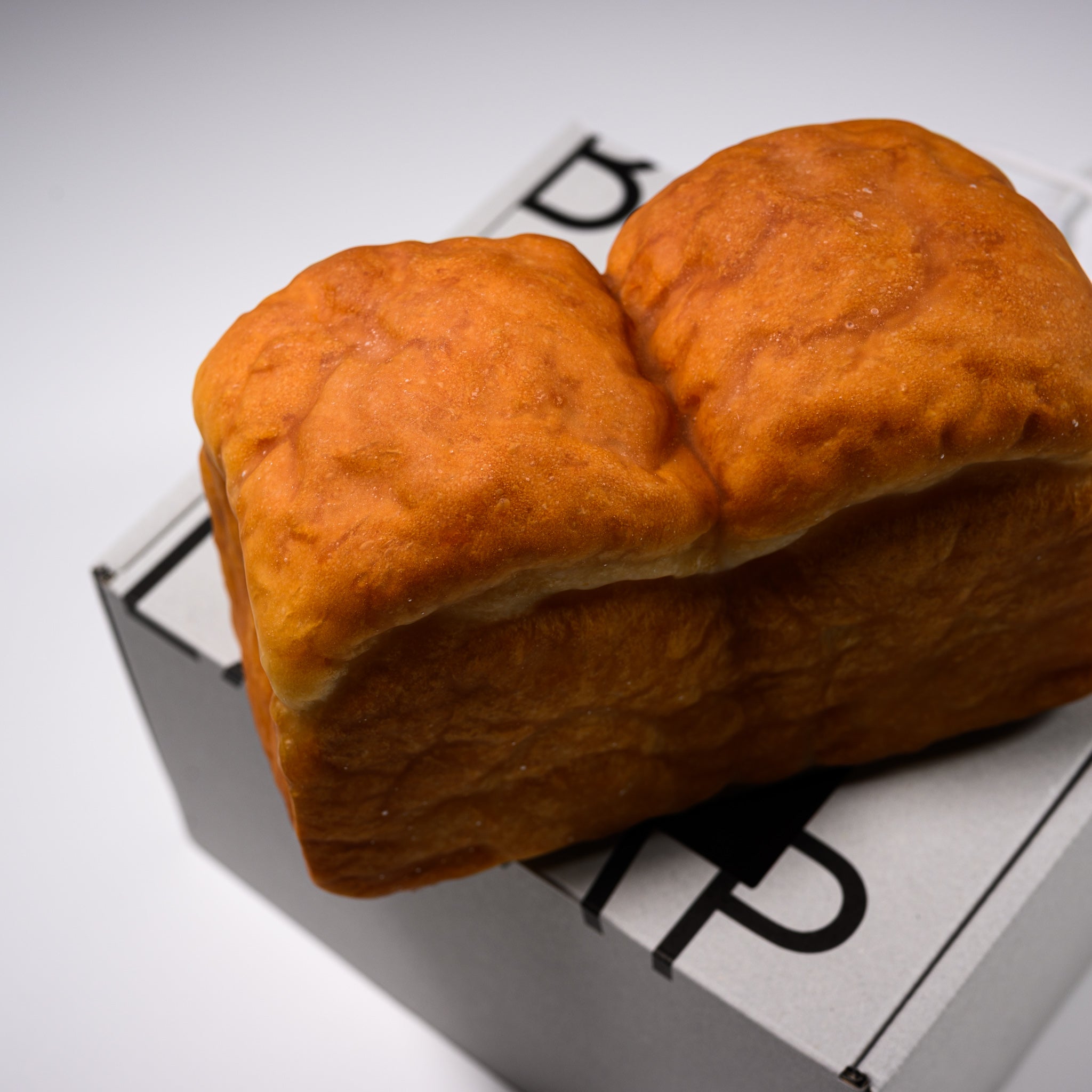 PAMPSHADE Real Bread Lamp - Japanese Pain de Mie Style LED Night Light by Yukiko Morita | Unique Home Decor for Bedroom, Living Room & Cafe Ambiance