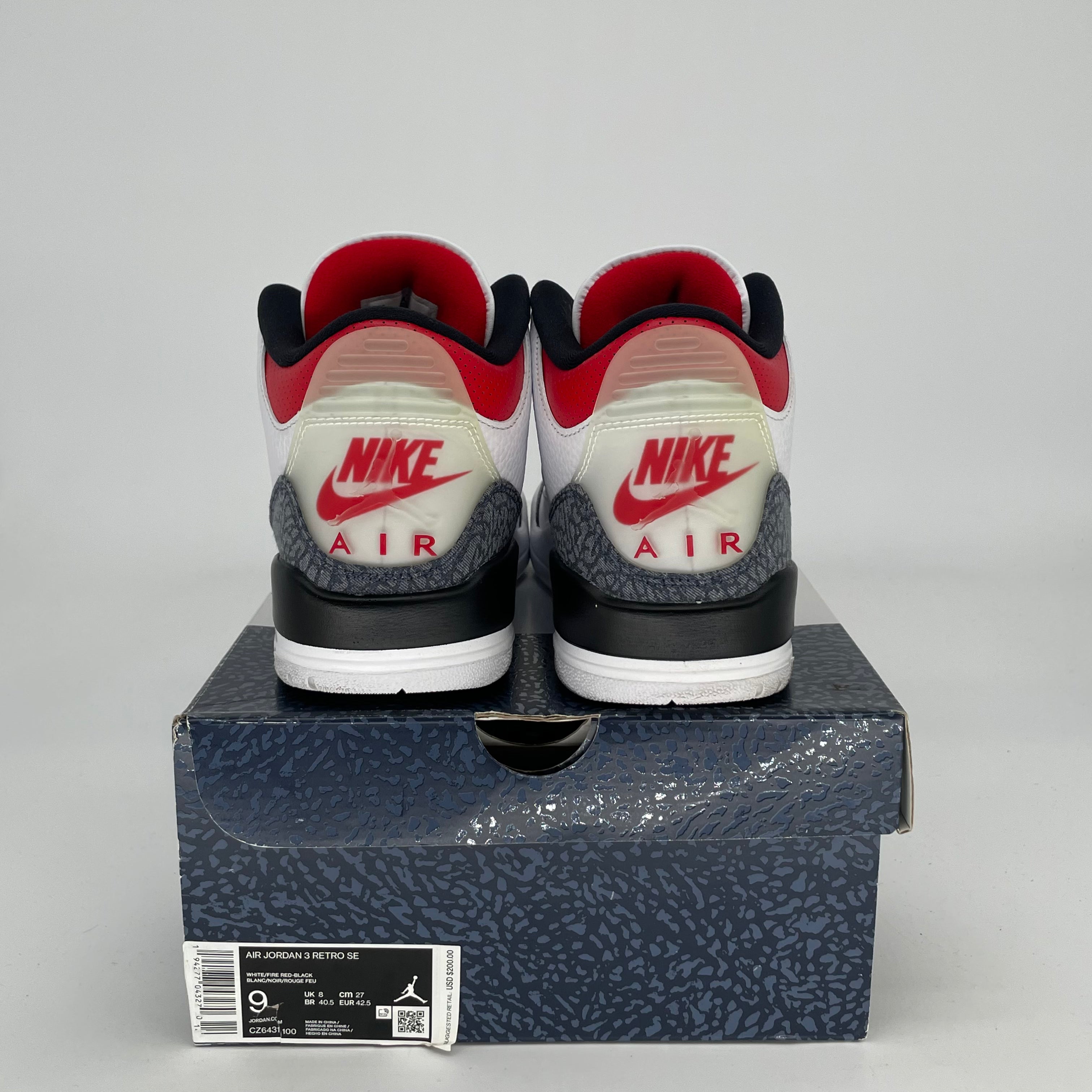 Authentic Air Jordan 3 Retro 