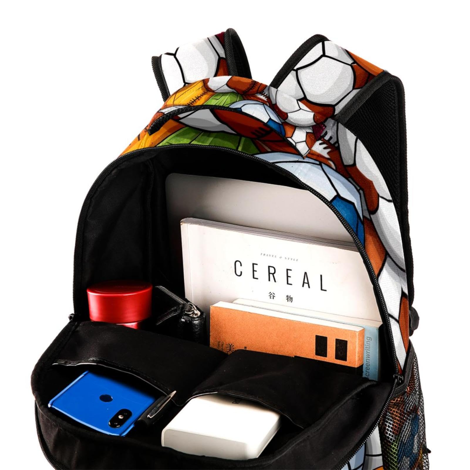 Best Travel & Work Backpack for Men & Women - Durable Sports Backpack for Basketball, Football, Volleyball - Perfect for Commuting, Gym, School & Outdoor Adventures
