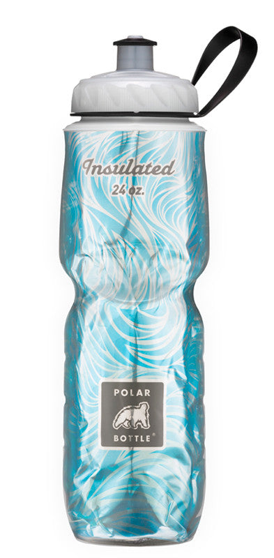 Polar Bottle Artist Series 24oz (710mL) Insulated Water Bottle - BPA Free, Leak Proof, Durable Cycling & Sports Bottle for Gym, Hiking, Running & Outdoor Activities