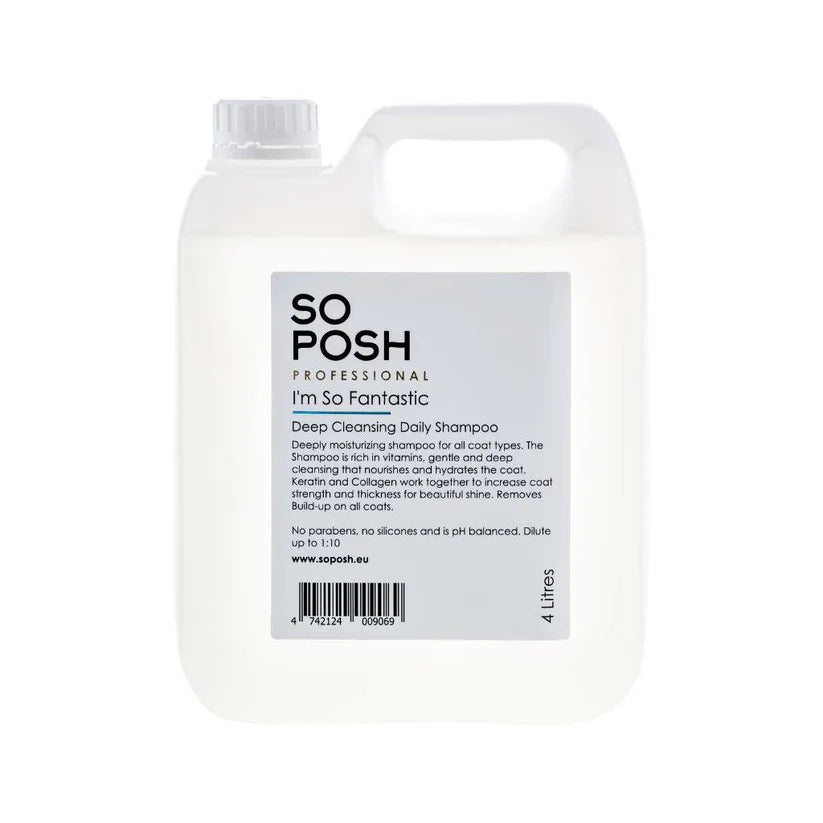 So Posh I'm So Fantastic Shampoo - Volumizing & Moisturizing Hair Care (8oz/16oz/32oz) for Daily Use, Salon Results at Home
