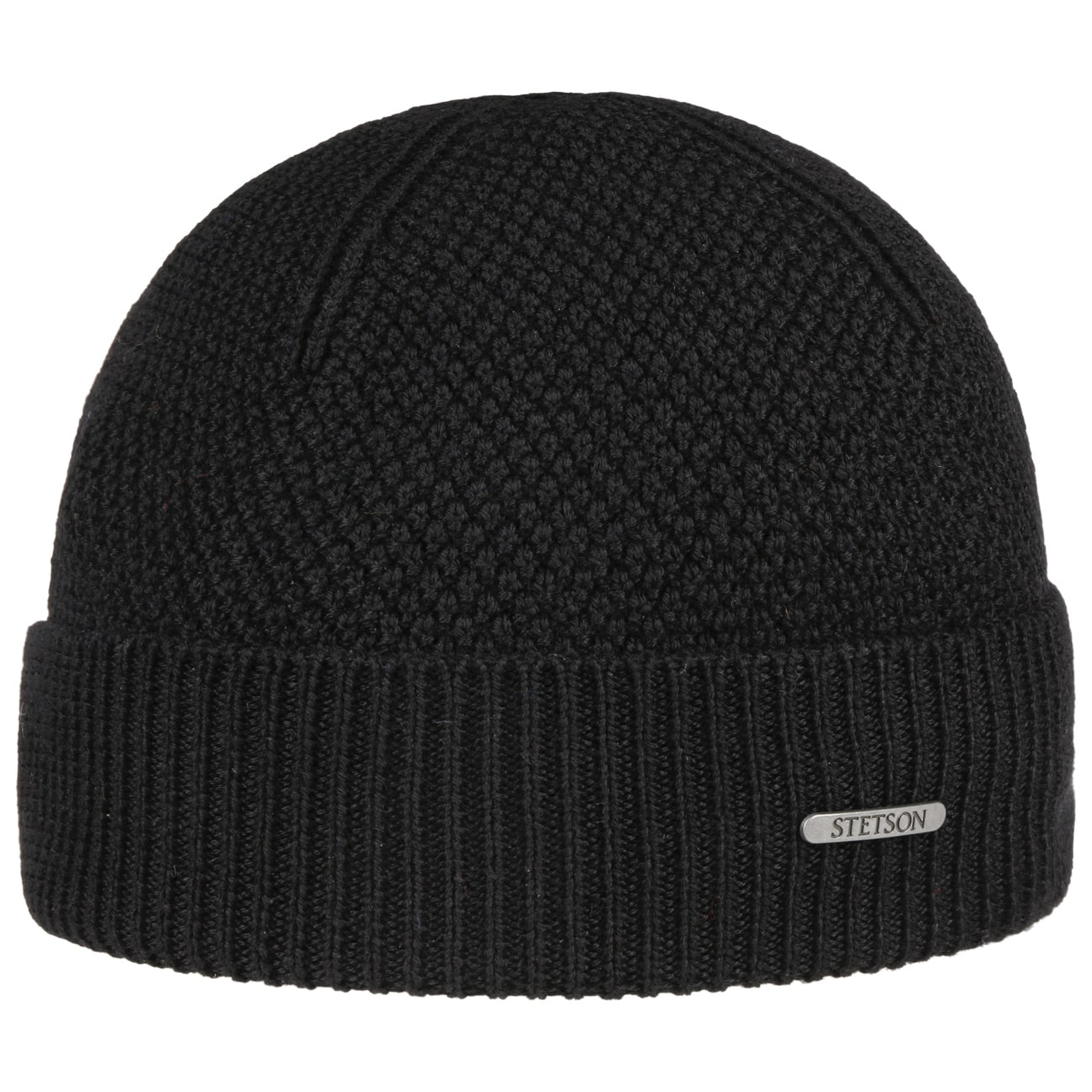 Stetson Rodrick Merino Wool Knit Hat for Men - Soft & Warm Winter Beanie for Outdoor Activities, Skiing & Hiking