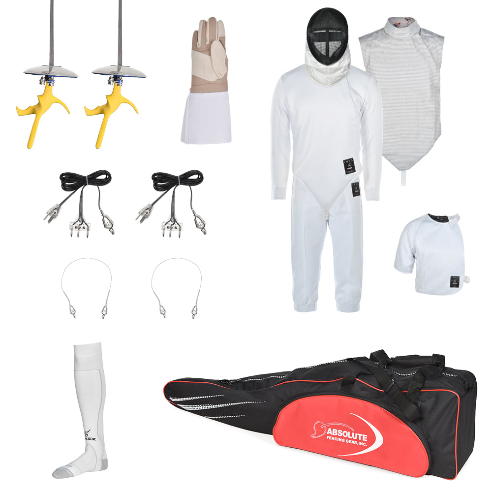 14-Piece Competition Foil Kit - Professional Fencing Gear for Beginners & Experts - Perfect for Tournaments, Training & Practice Sessions
