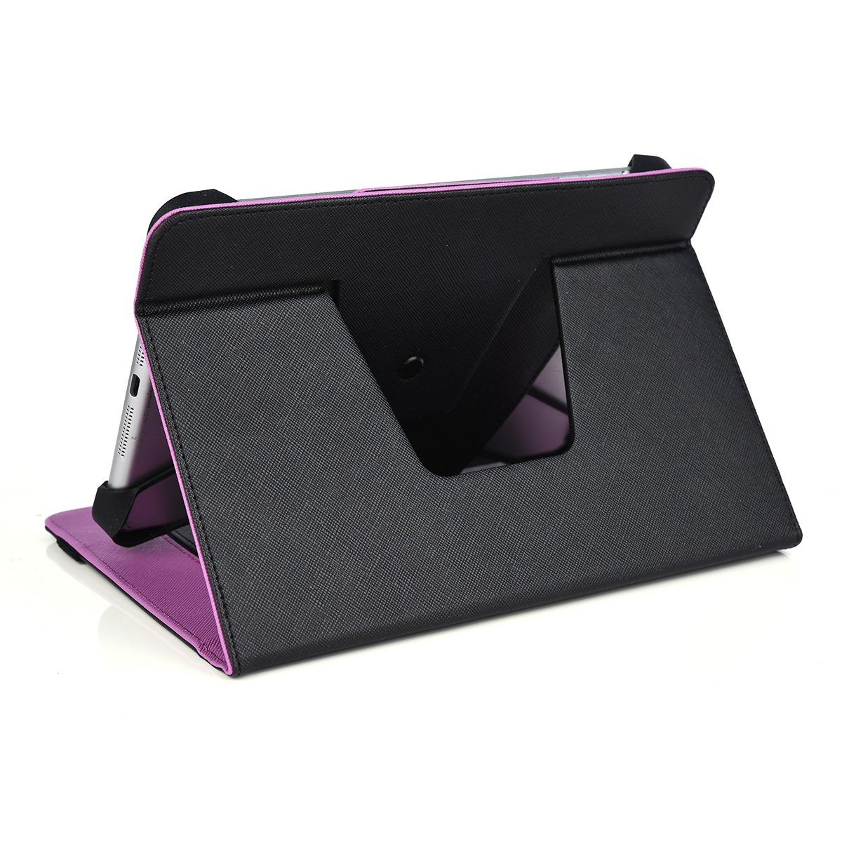 Kroo Universal Tablet Folio Case for 6-8 Inch Tablets (MU08VTK1) - Perfect for Work, School & Travel