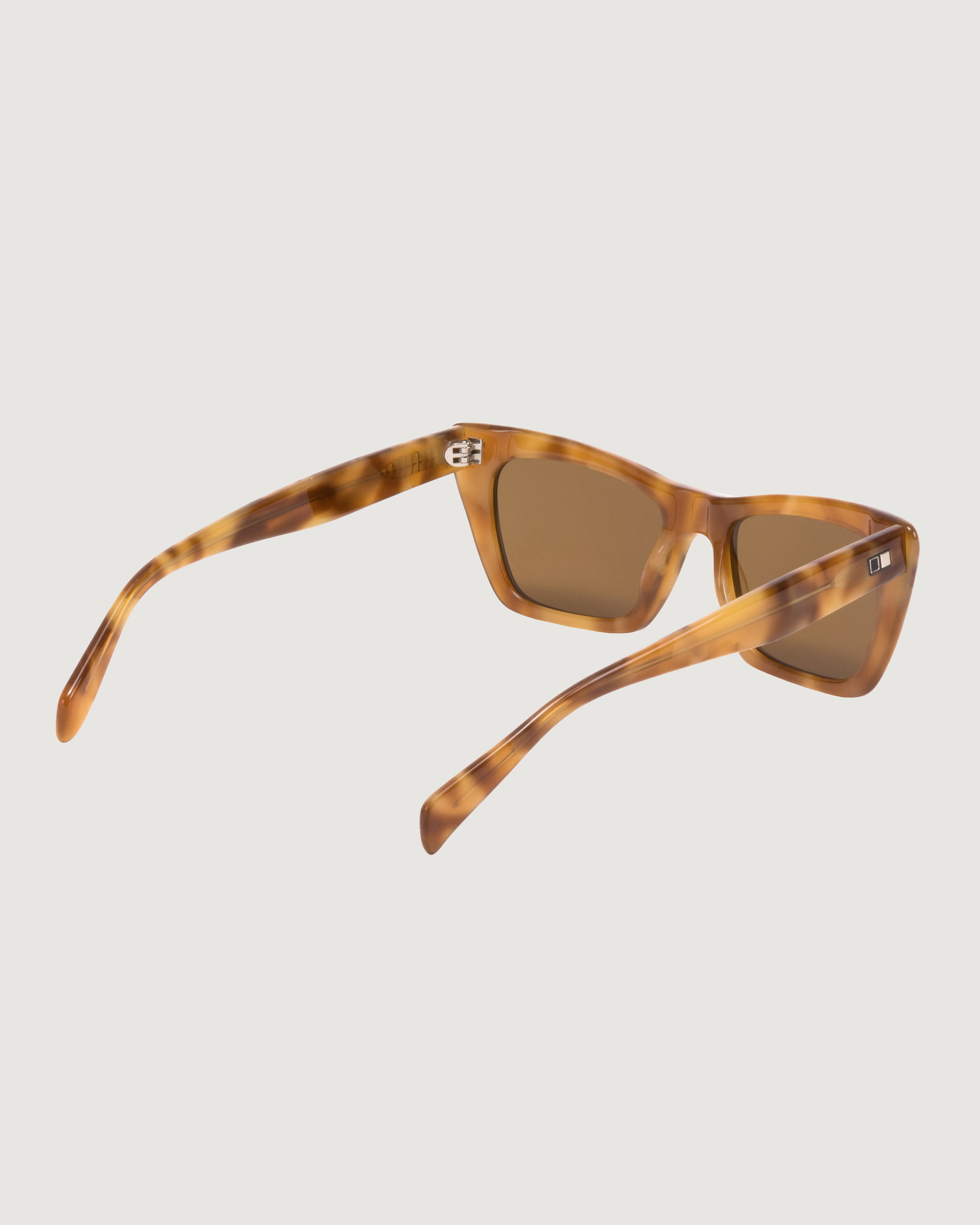 OTIS Currents Sunglasses - Eco Havana Citrine/Brown Polarized Lenses - UV Protection for Men & Women - Perfect for Beach, Driving & Outdoor Activities