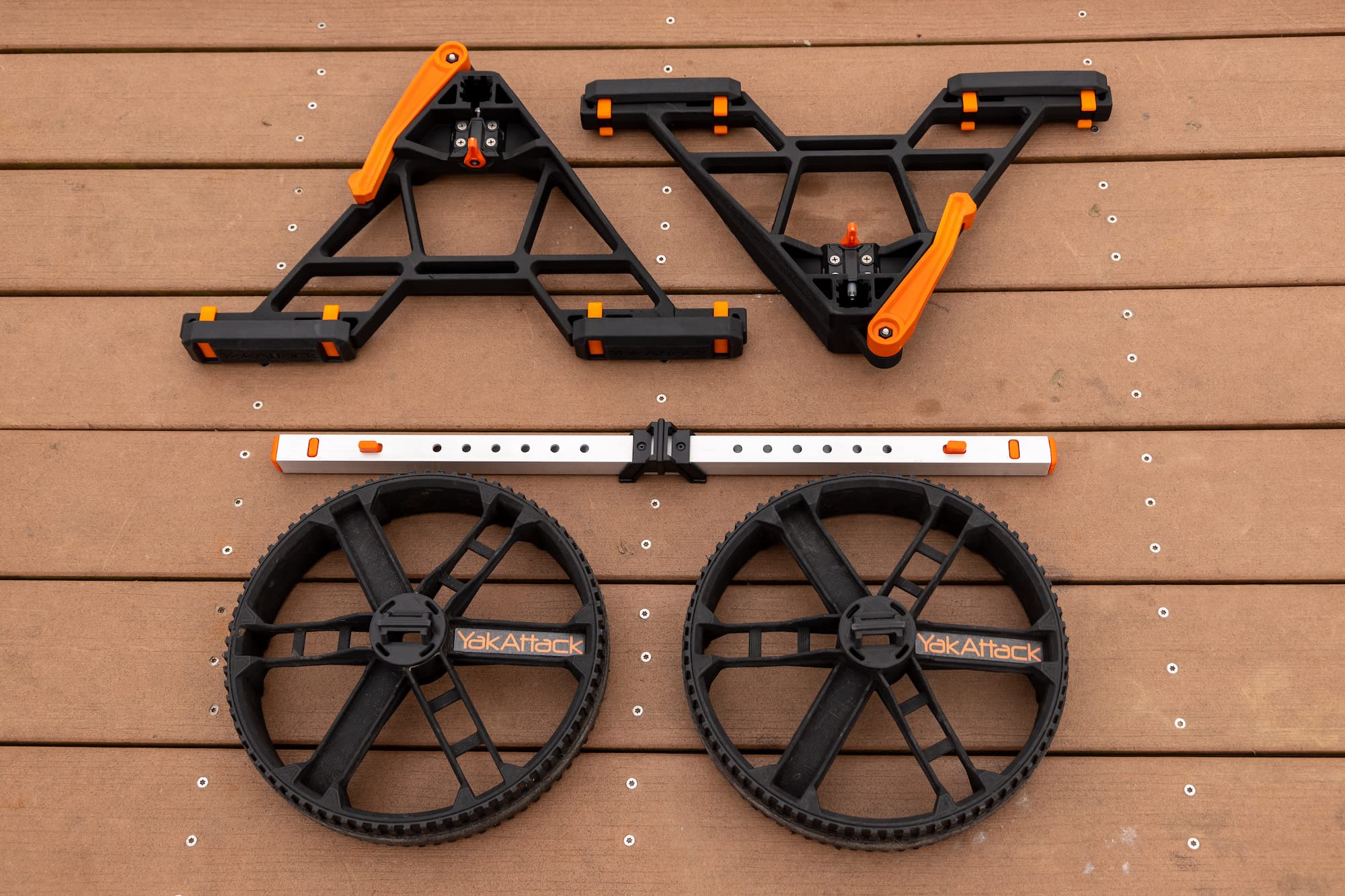YakAttack TowNStow Kayak Cart - Adjustable Collapsible Kayak Carrier Dolly for Easy Transport | Kayak Fishing Accessories | Perfect for Beach, River & Outdoor Adventures