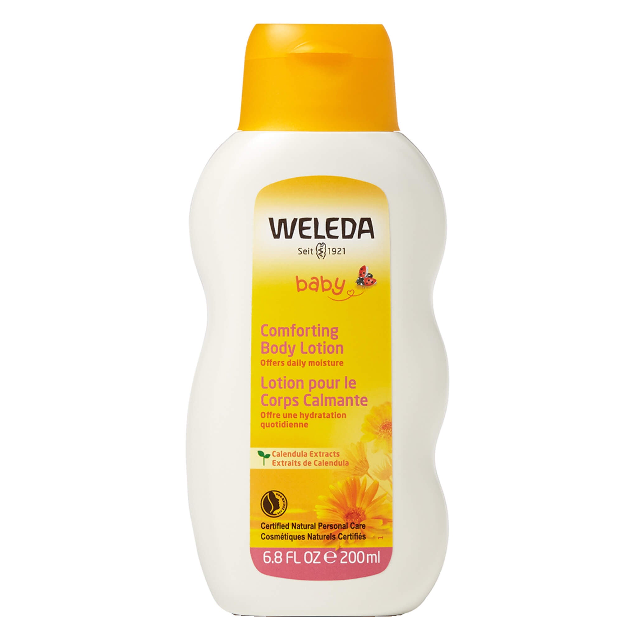 Calendula Body Lotion for Dry Skin - Soothing & Hydrating Moisturizer for Hands, Face & Body - Perfect for Daily Use & Sensitive Skin Care