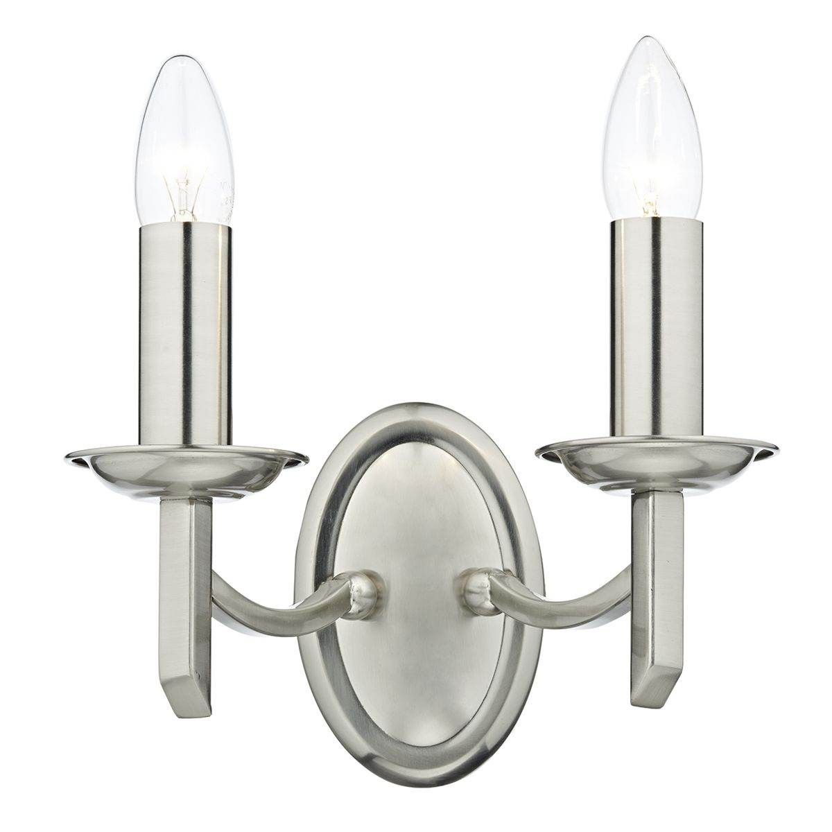 Ambassador Double Wall Bracket - Antique Brass/Satin Chrome Finish | Heavy Duty Shelf Support for Kitchen, Bathroom & Garage Organization