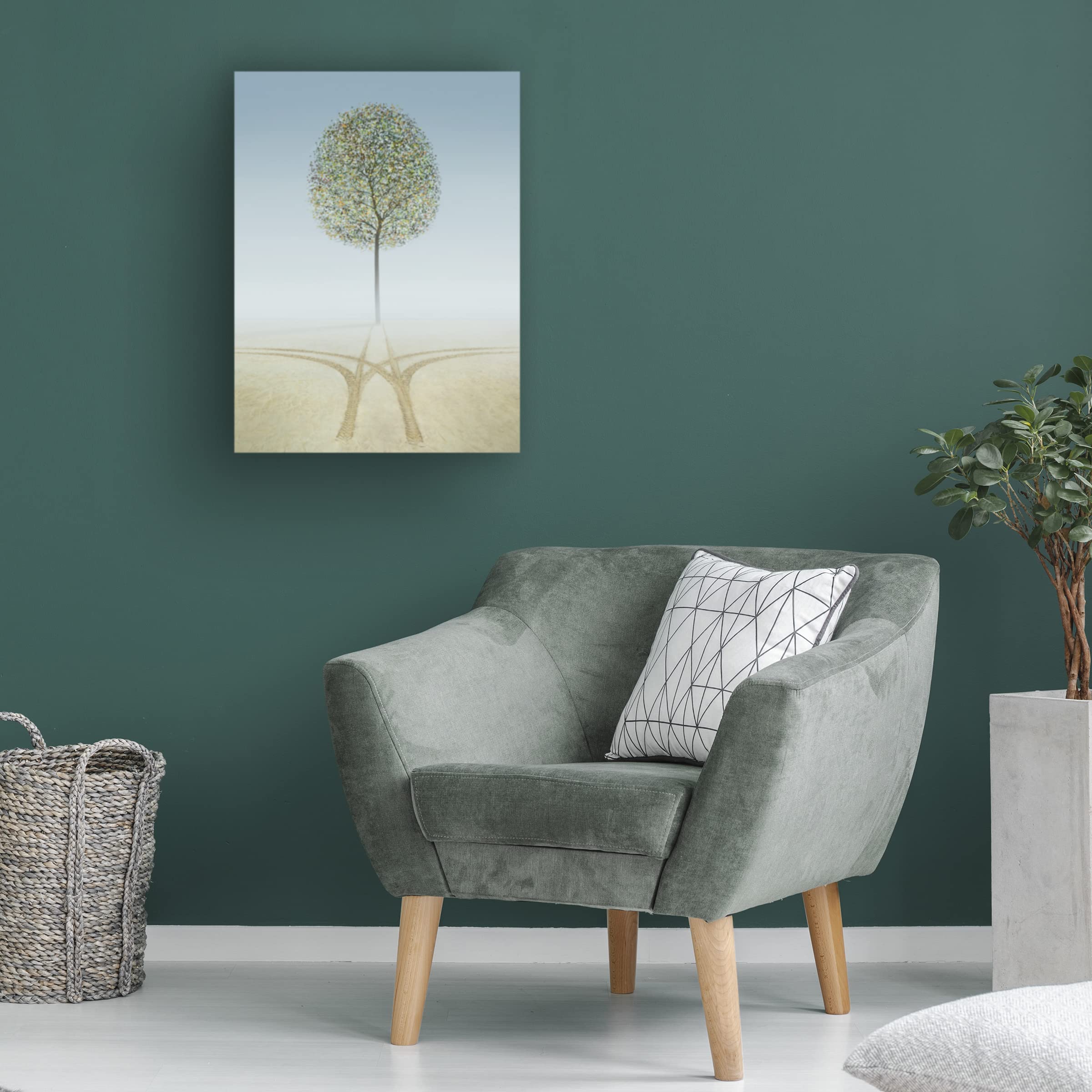 Ben Heine 'Eden' Canvas Wall Art Print - Modern Home Decor for Living Room, Bedroom & Office - Trademark Fine Art Collection