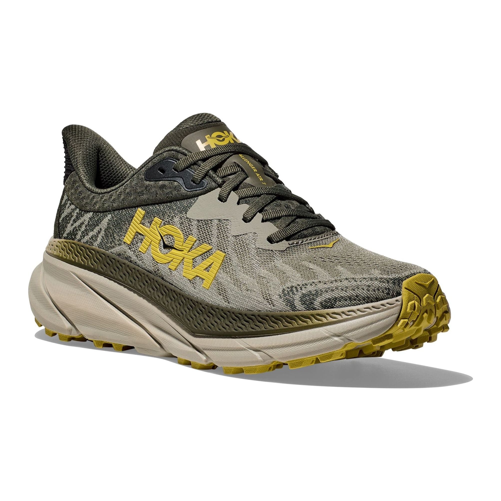 HOKA Challenger ATR 7 Men's Trail Running Shoes - Medium & Wide Width - Lightweight Cushioned for Hiking & Outdoor Adventures - Final Sale