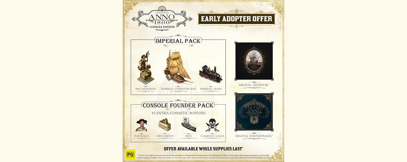 Anno 1800 Console Edition - Ultimate City Building Strategy Game for PS5 & Xbox | Build Your Empire in the Industrial Revolution Era | Perfect for Strategy Lovers & History Enthusiasts