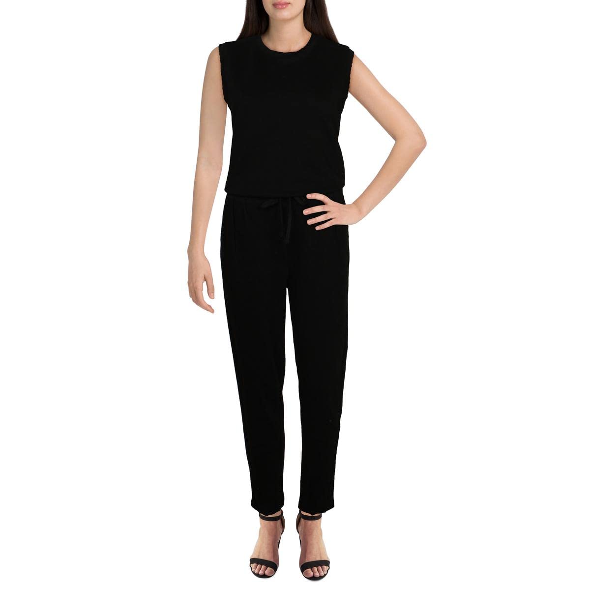 Joe's Jeans Marnie Tank Jumpsuit for Women - Stretchy Denim Romper with Adjustable Straps | Perfect for Summer Outfits, Beach Vacations & Casual Wear
