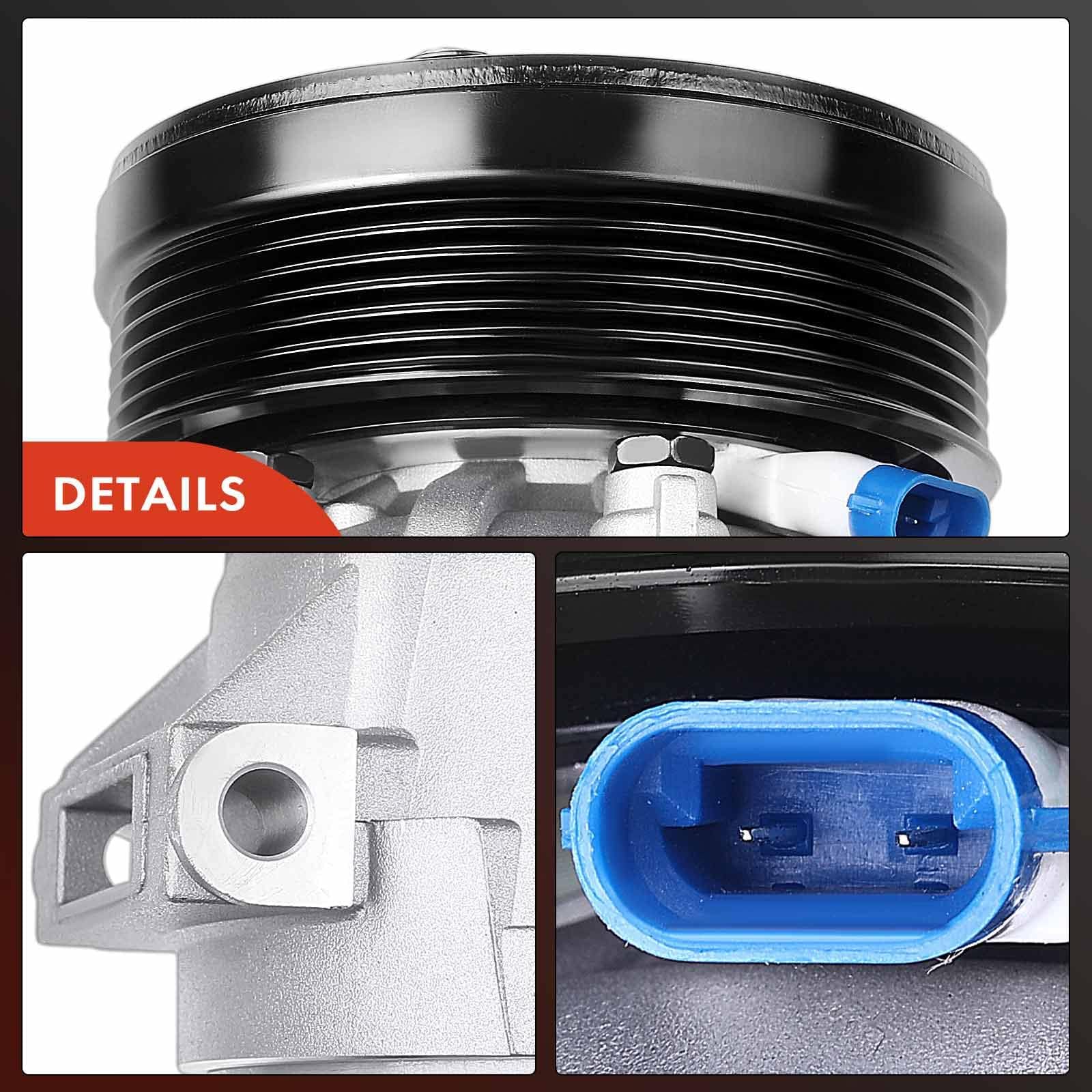 Premium AC Compressor with Clutch for 1998-2002 Chevrolet Prizm 1.8L - High Performance Replacement Part for Smooth Cooling in Hot Weather
