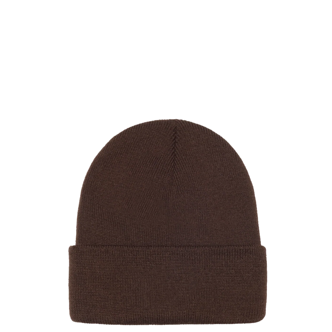 Stock Cuff Beanie Coffee - Stylish Warm Knit Hat for Men & Women - Perfect for Winter Outdoor Activities, Coffee Shops, and Casual Wear