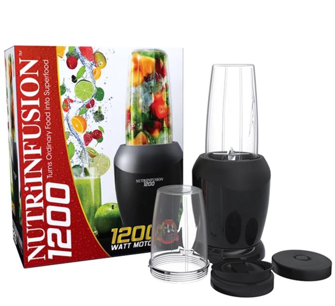 Nutri Infusion 1200W Professional Blender for Smoothies, Juices & Food Prep - High-Power Kitchen Appliance for Healthy Drinks, Meal Prep & Home Cooking
