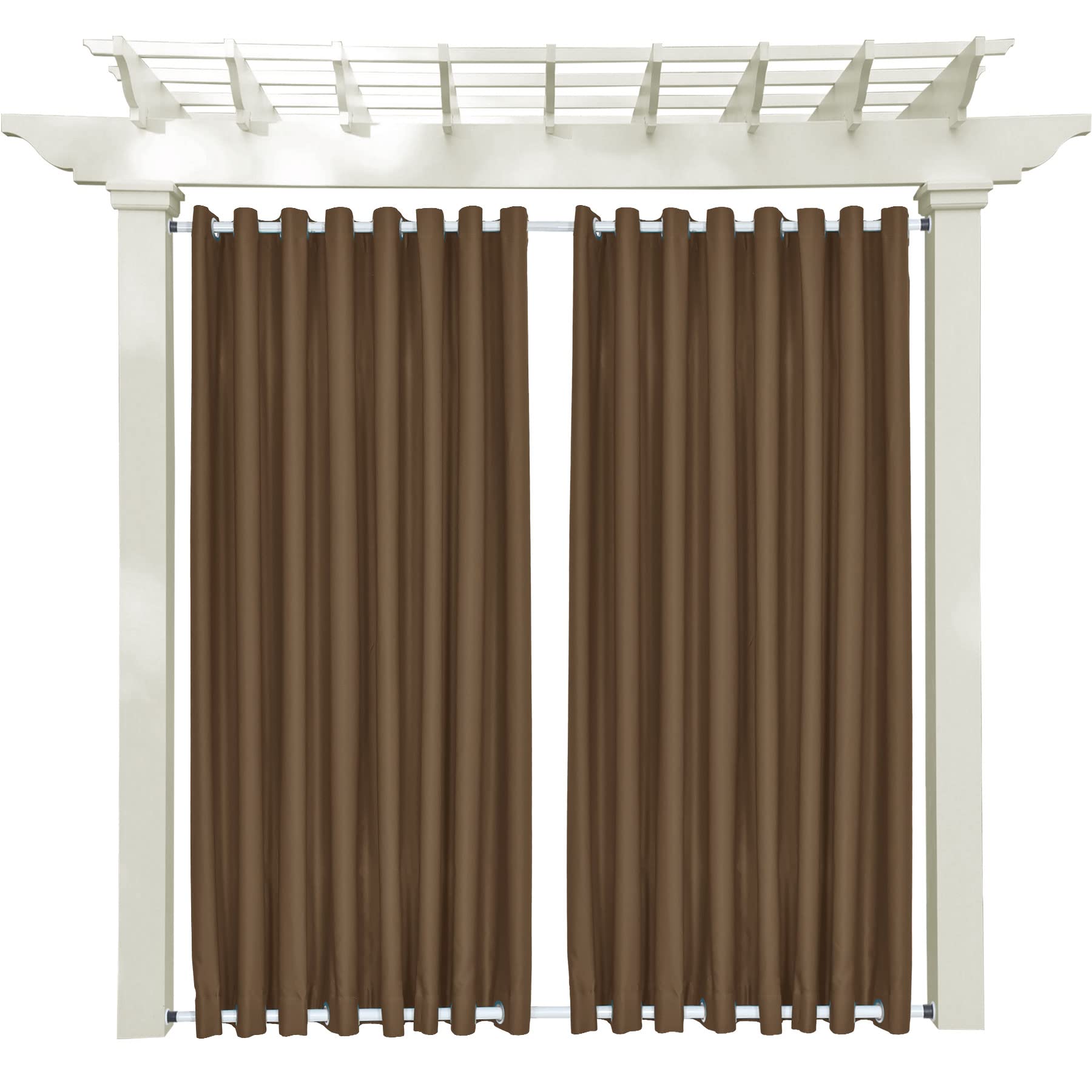 Macochico Extra Long Waterproof Outdoor Curtains - 200