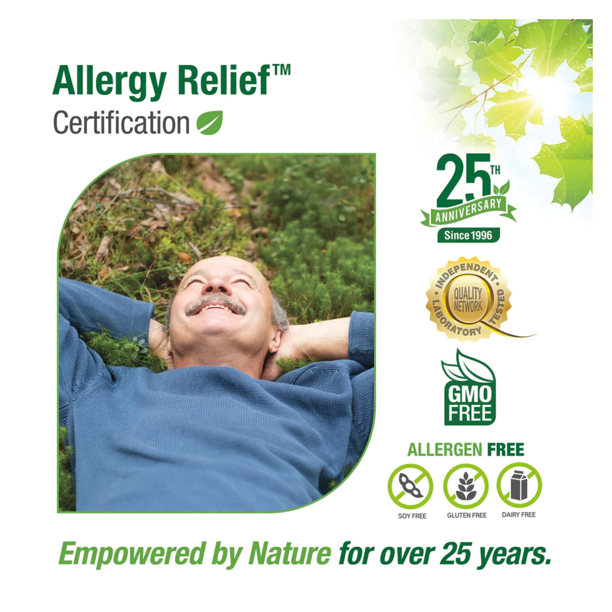 Natural Allergy Relief Homeopathic Medicine 30C Pellets - Fast Acting for Seasonal Allergies, Hay Fever & Sinus Relief - Perfect for Outdoor Activities & Travel