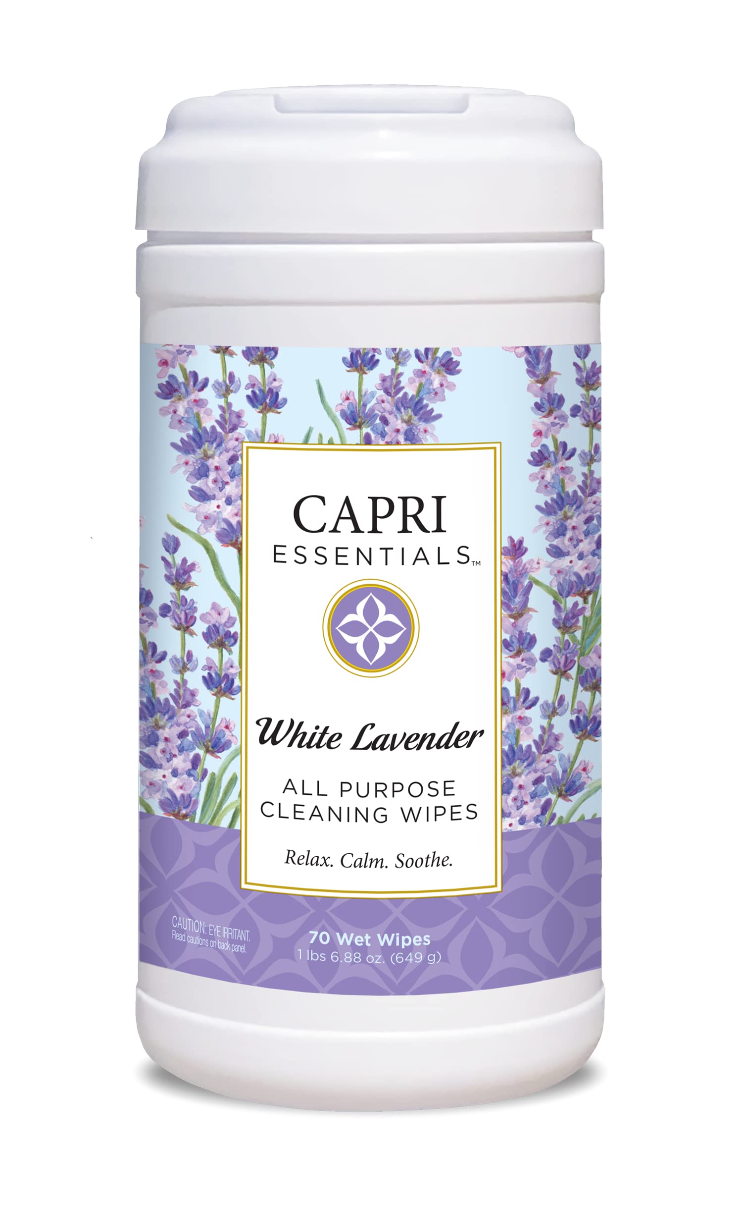 All-Purpose Cleaning Wipes - Natural Aromatic Wipes for Kitchen & Desk - 70ct