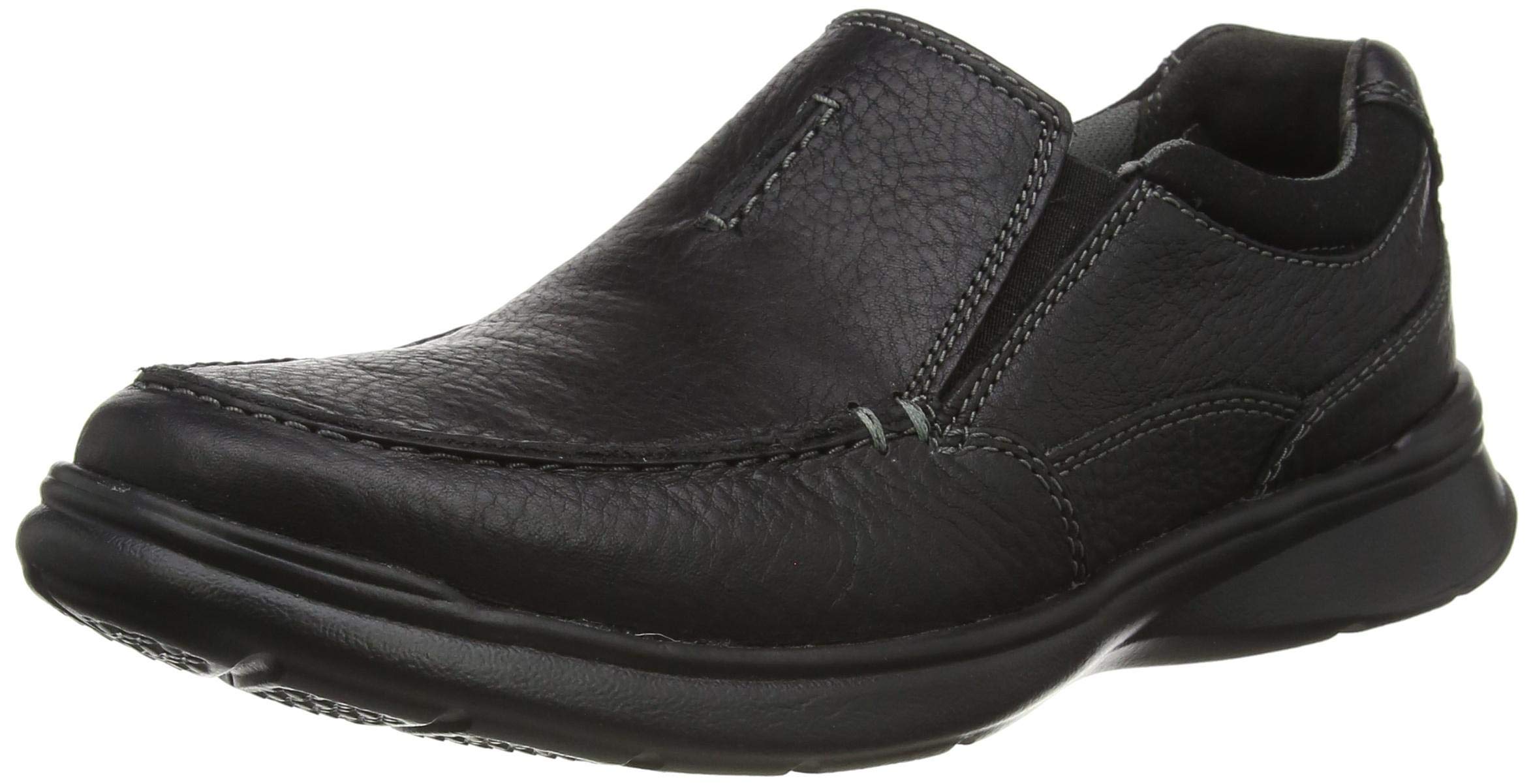 Clarks Men's Leather Loafers - Comfortable Slip-On Dress Shoes for Business & Casual Wear | Perfect for Office, Travel & Everyday Use