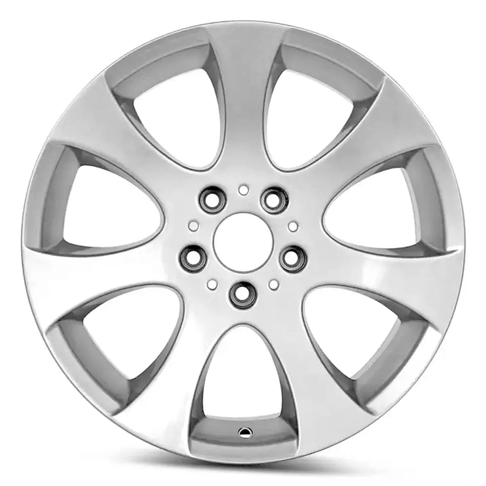18 Inch BMW 3 Series Rear Wheel Replacement - Silver Replica Rim 59587 | Perfect for Car Upgrades & Customization