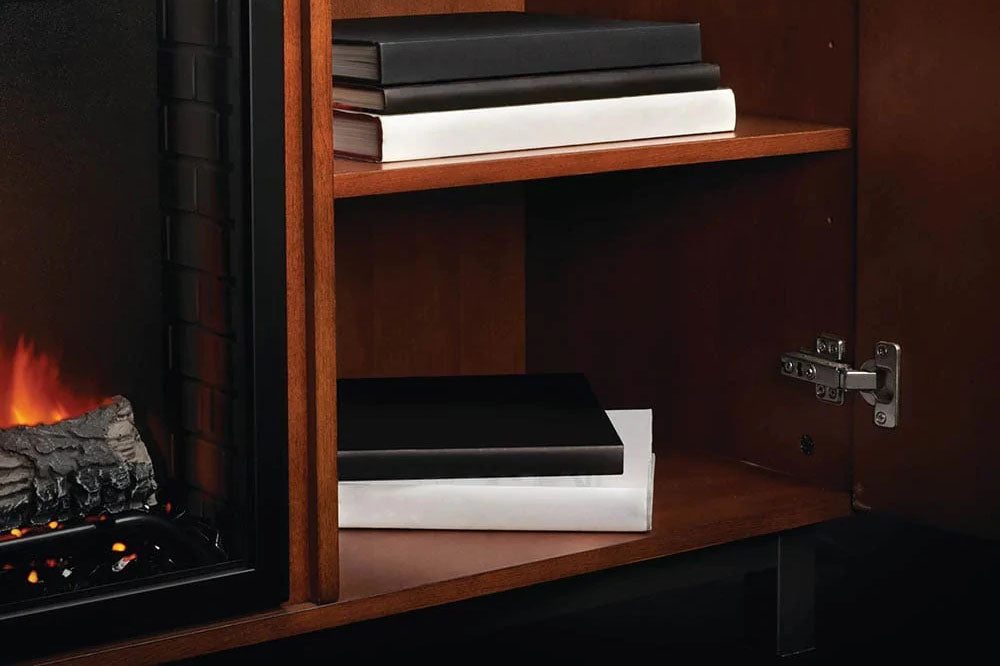 Napoleon Bella Walnut Media Console with 26