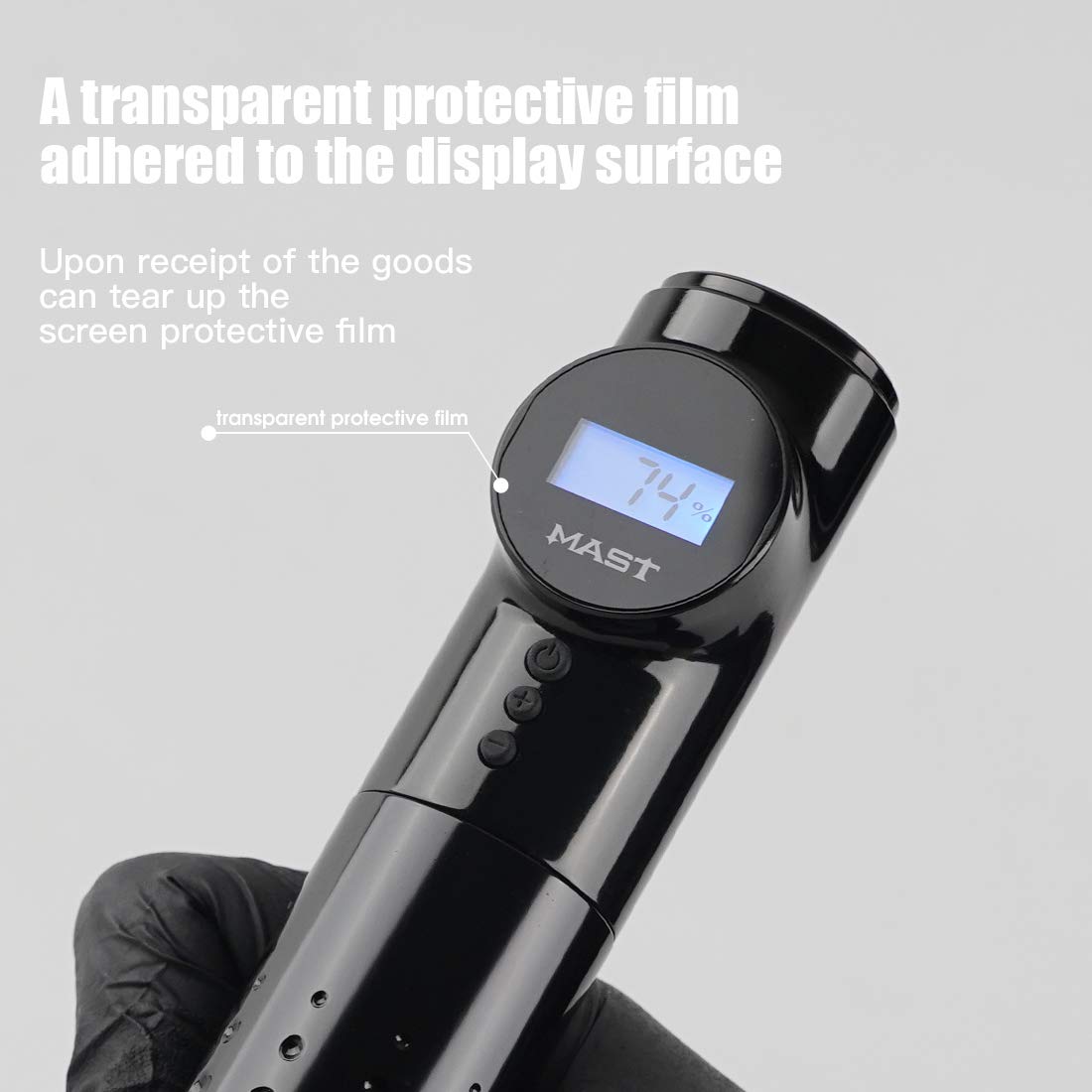 Professional Mast Archer Cordless Tattoo Pen Machine Kit with Cartridges, Needles & Black Ink - Perfect for Home Studios & Professional Tattoo Artists
