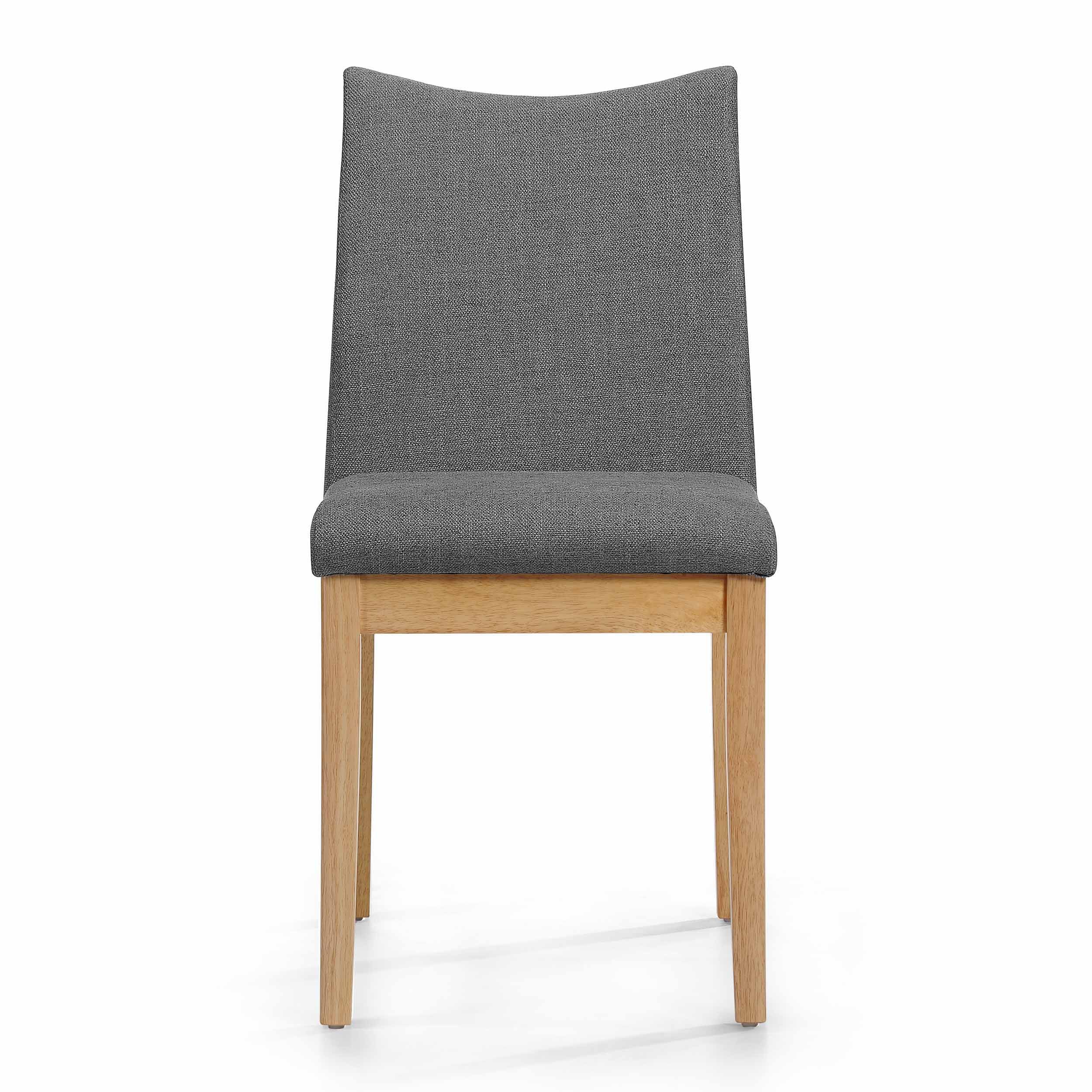 Modern Dining Chairs Set of 2 - Comfortable Kitchen Chairs with Padded Seat - Perfect for Dining Room, Kitchen, Breakfast Nook & Small Spaces