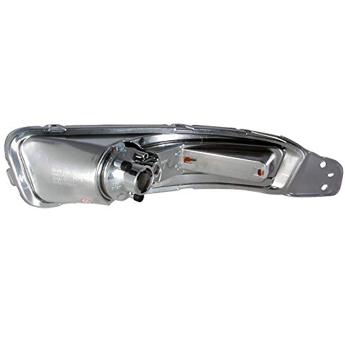 05-09 Ford Mustang Black Bumper Signal Lights - Left & Right Pair Replacement for Enhanced Visibility & Style | Perfect for Night Driving & Car Customization
