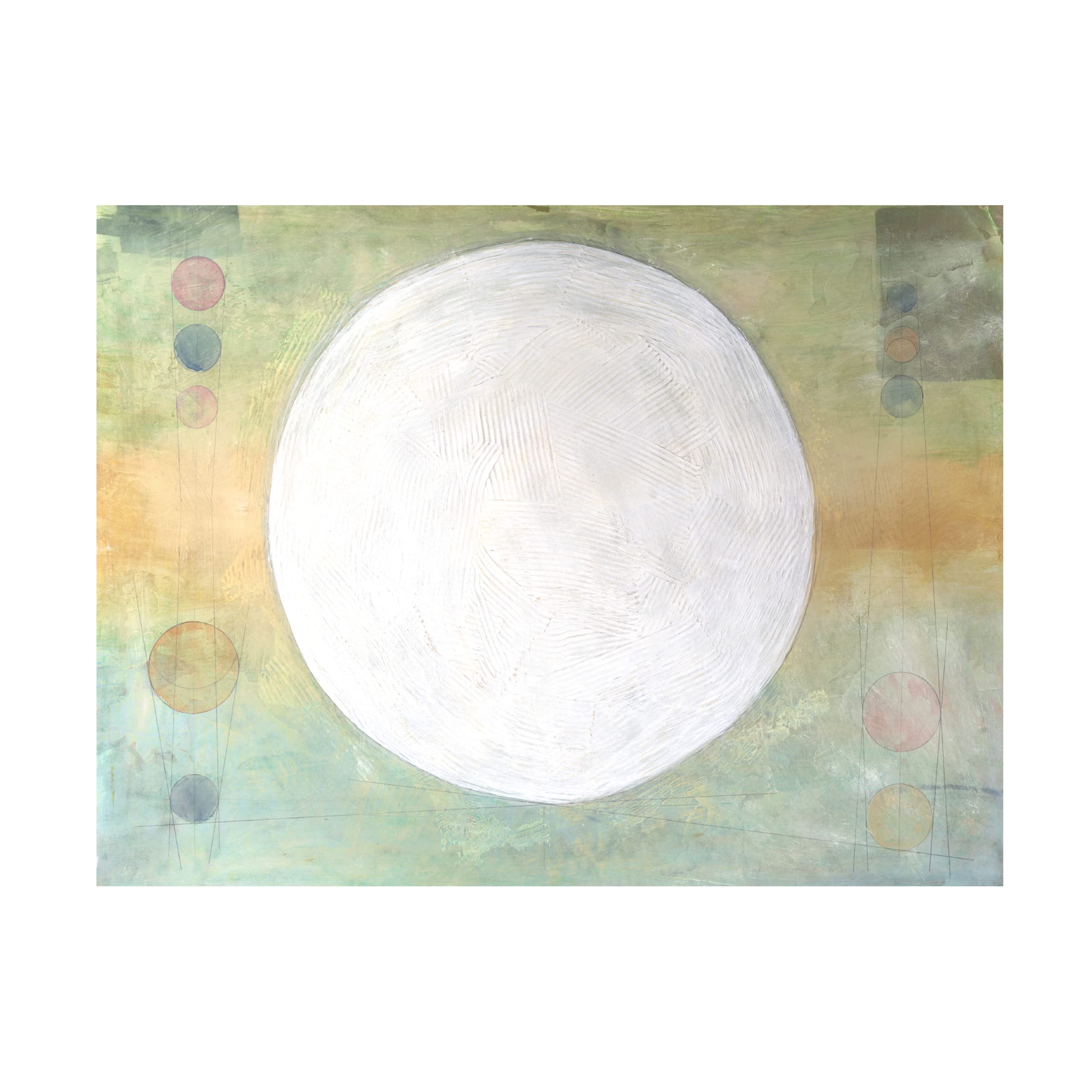 Renee W Stramel Celestial Skies I Canvas Wall Art Print - Modern Home Decor for Living Room, Bedroom & Office - Stretched Framed Ready to Hang
