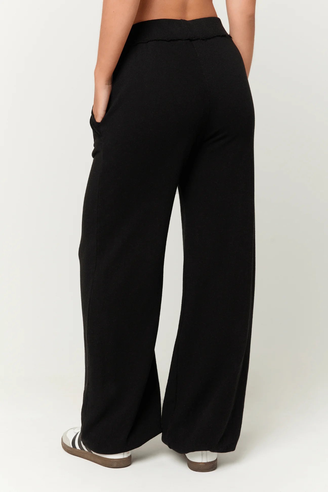Dorian Jogger Pants for Men - Comfortable Stretch Joggers with Pockets - Black Casual Lounge Pants for Running, Workout & Home Wear