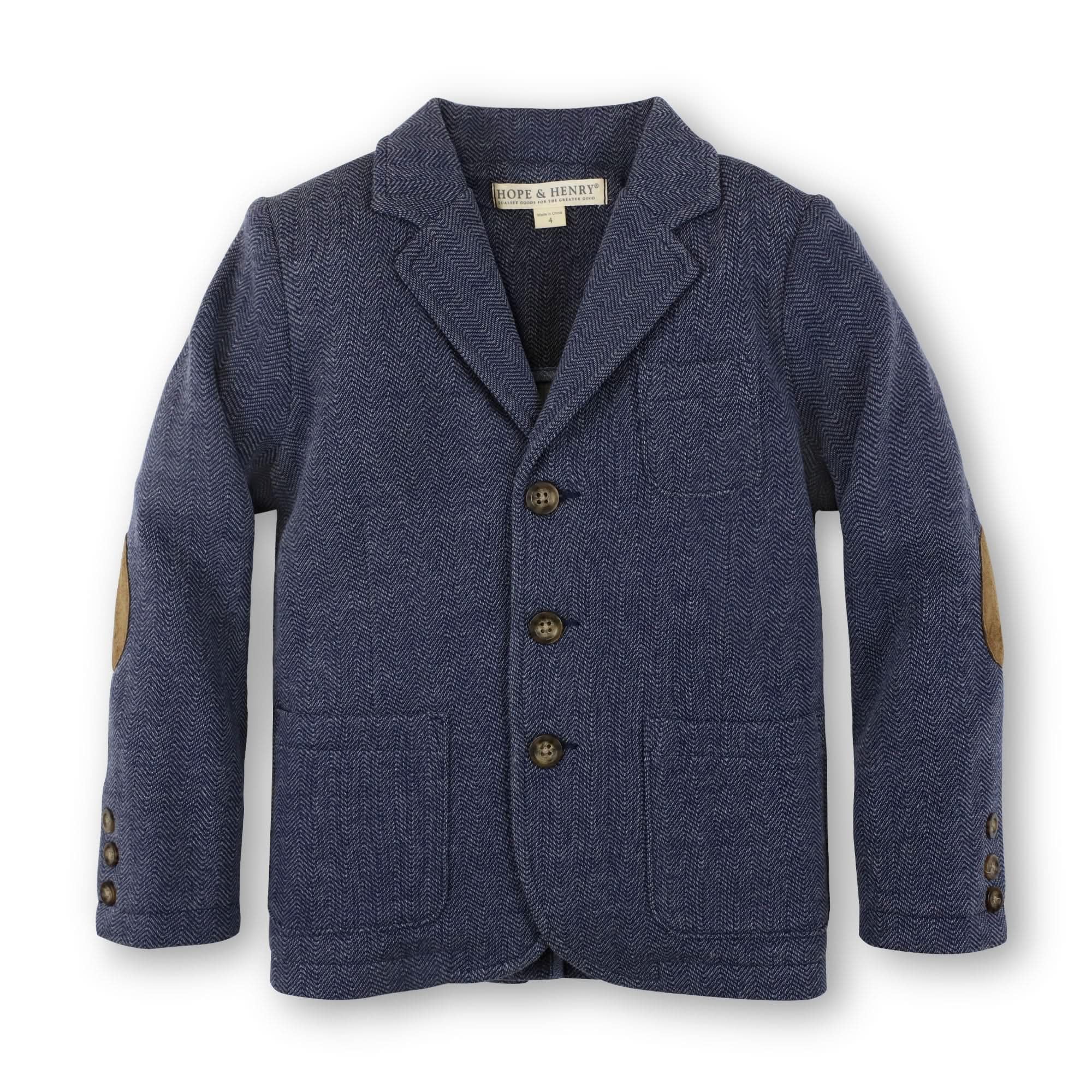 Hope & Henry Boys Blazer Suit Jacket - Classic Formal Wear for Kids, School, Weddings & Special Occasions | Premium Quality, Comfort Fit & Stylish Design