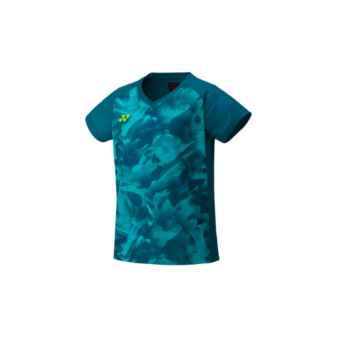 Yonex YW0033EX Women's Crew Neck Team Shirt - Breathable Tennis & Badminton Sports Jersey for Women - Perfect for Training, Matches & Team Events