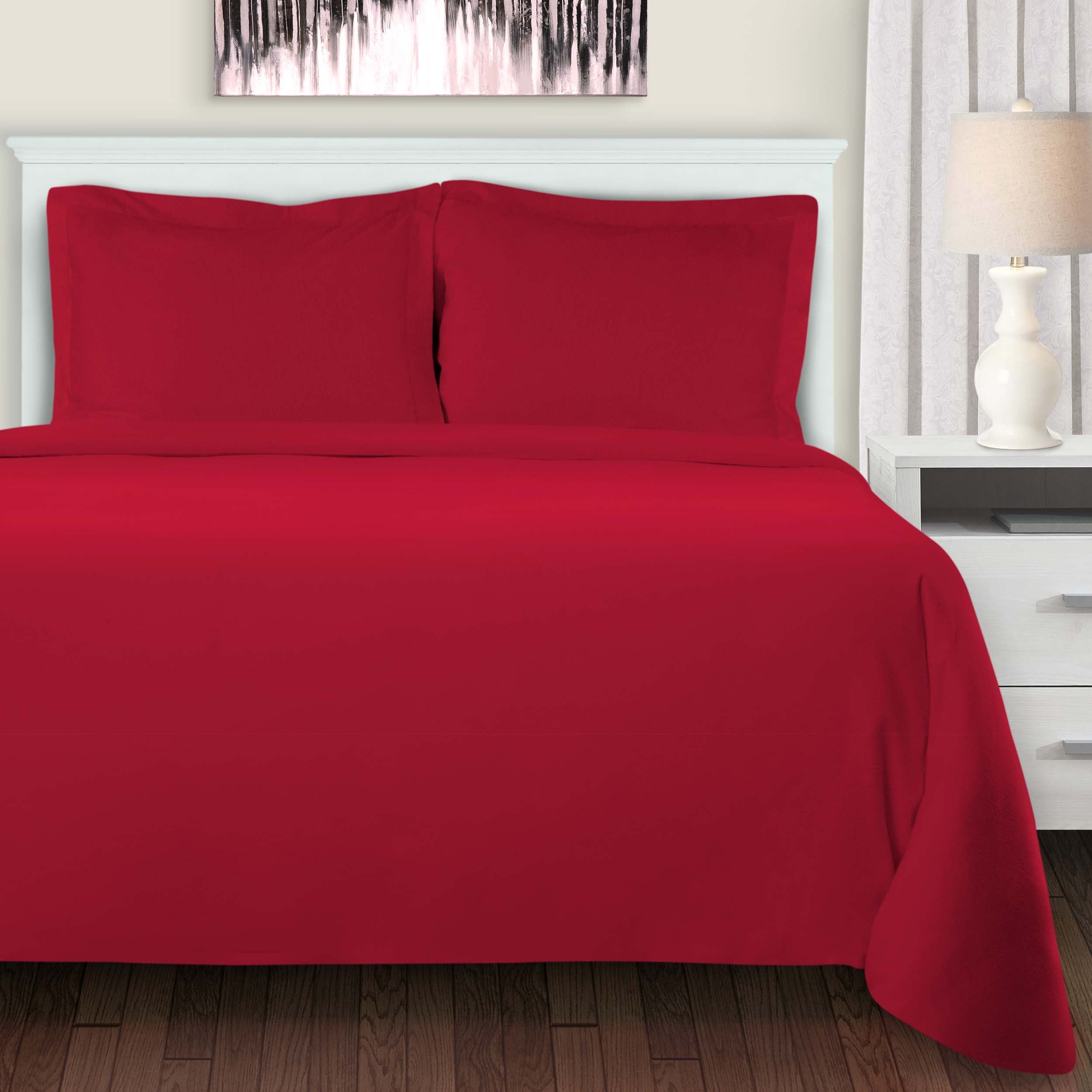 Premium 100% Cotton Flannel Duvet Cover Set - Soft & Cozy Bedding for Winter - Perfect for Master Bedroom, Guest Room & Cozy Nights