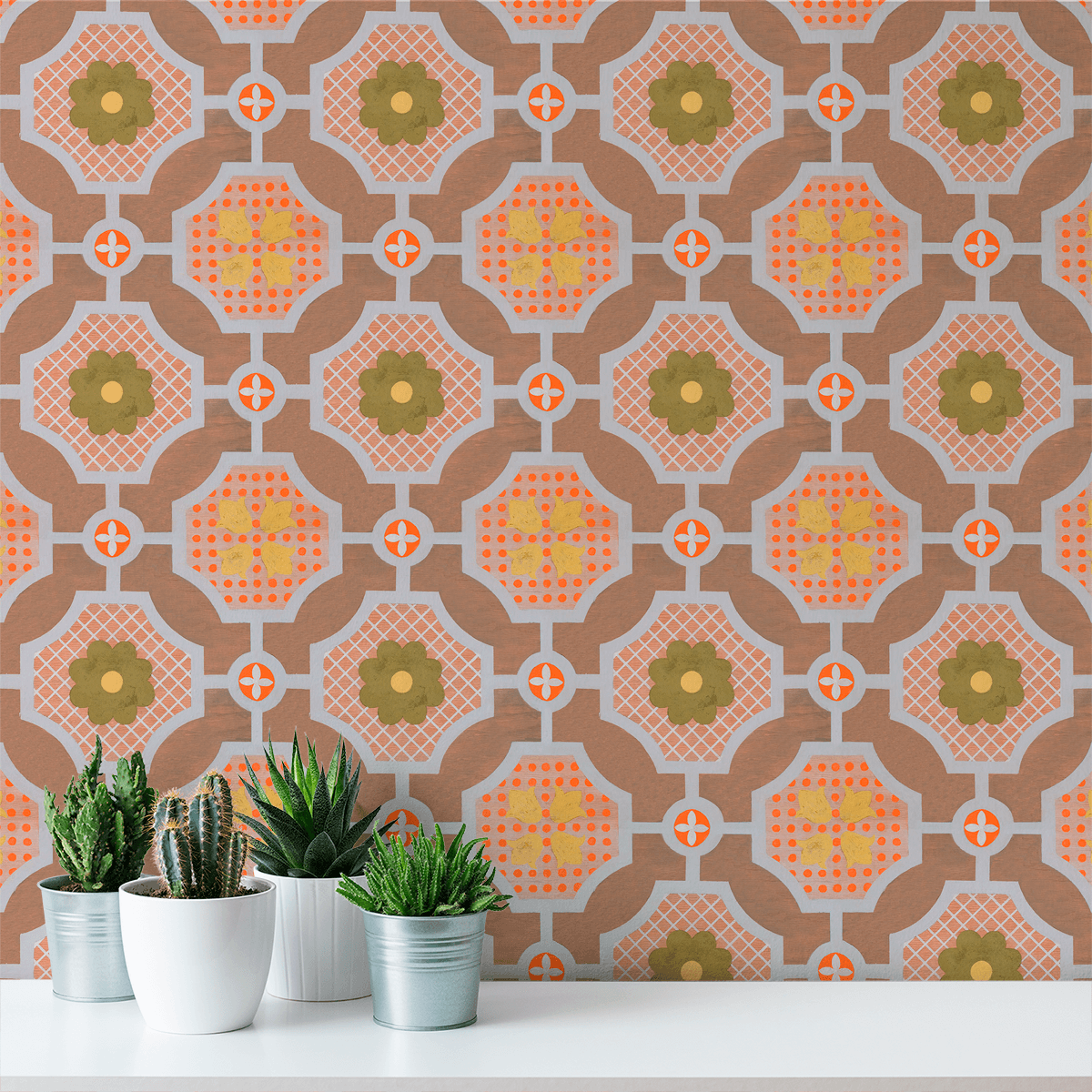 Cheerful Wallpaper - Vibrant & Fun Peel and Stick Wallpaper for Home Decor - Perfect for Living Room, Bedroom, and Nursery