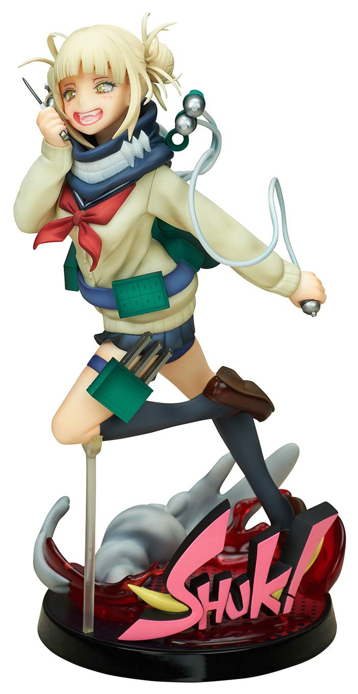 Bellfine My Hero Academia: Himiko Toga 1:8 Scale PVC Anime Figure (8 Inches, Multicolor) - Perfect for Anime Collectors, Display & Gift Giving