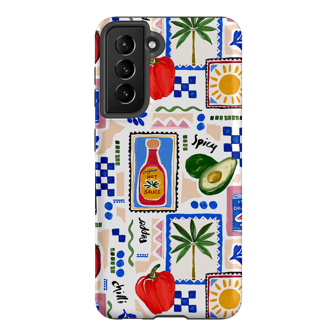 Mexico Holiday Phone Case - Colorful Mexican Themed Protective Cover for iPhone & Samsung - Perfect for Travel, Vacations & Fiesta Celebrations