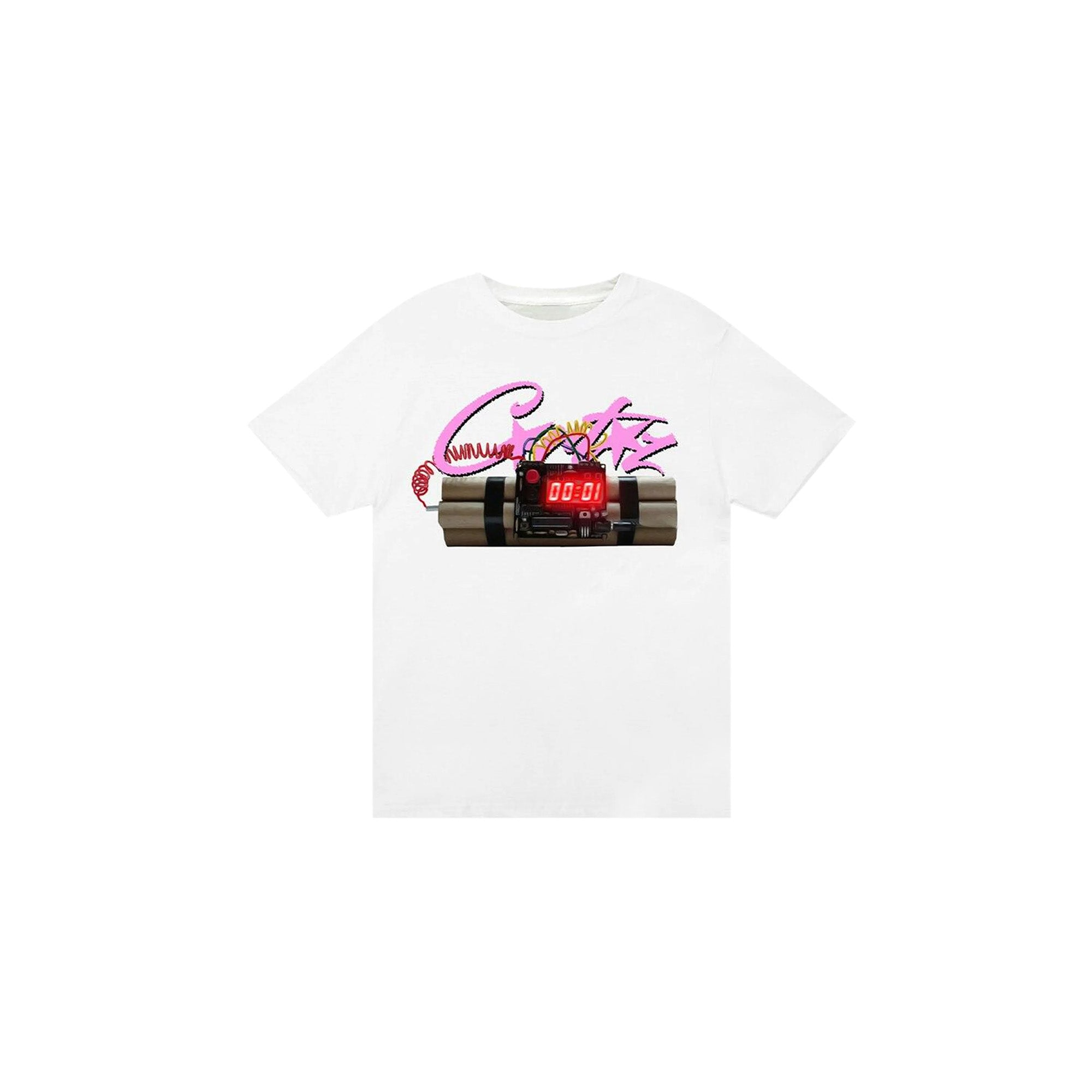 Corteiz No Time 4 Luv T-Shirt for Men & Women - White Cotton Streetwear Tee (2024) | Casual Wear, Street Style, Everyday Outfit