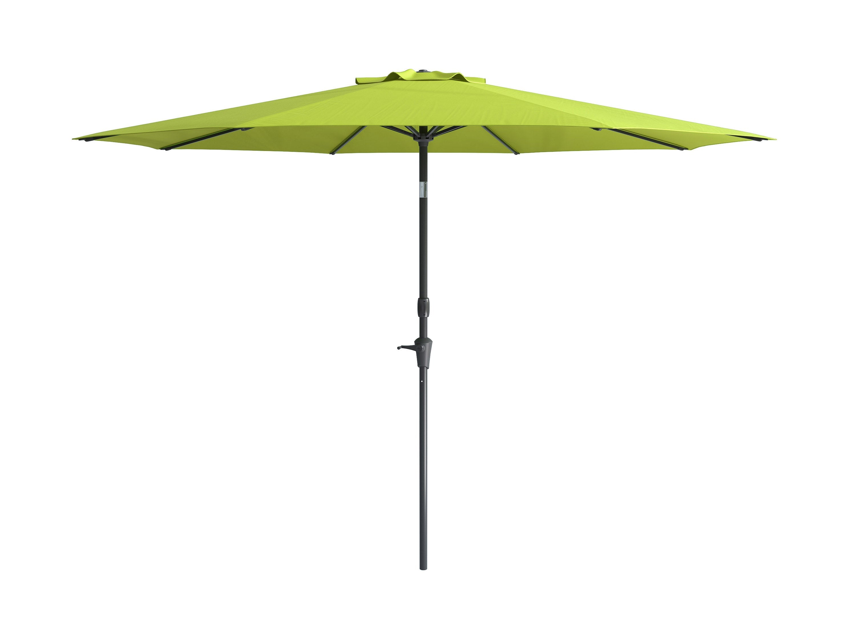 10ft Wind Resistant Lime Green Outdoor Patio Umbrella - Perfect for Backyard, Poolside, and Beach Use