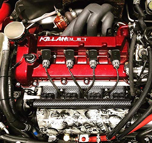 Baffled Billet Valve Cover Breather for 2010-2013 MazdaSpeed 3 - Wrinkle Red | High-Performance Engine Breather Upgrade for Mazda 3 MPS | Perfect for Track Days & Performance Driving