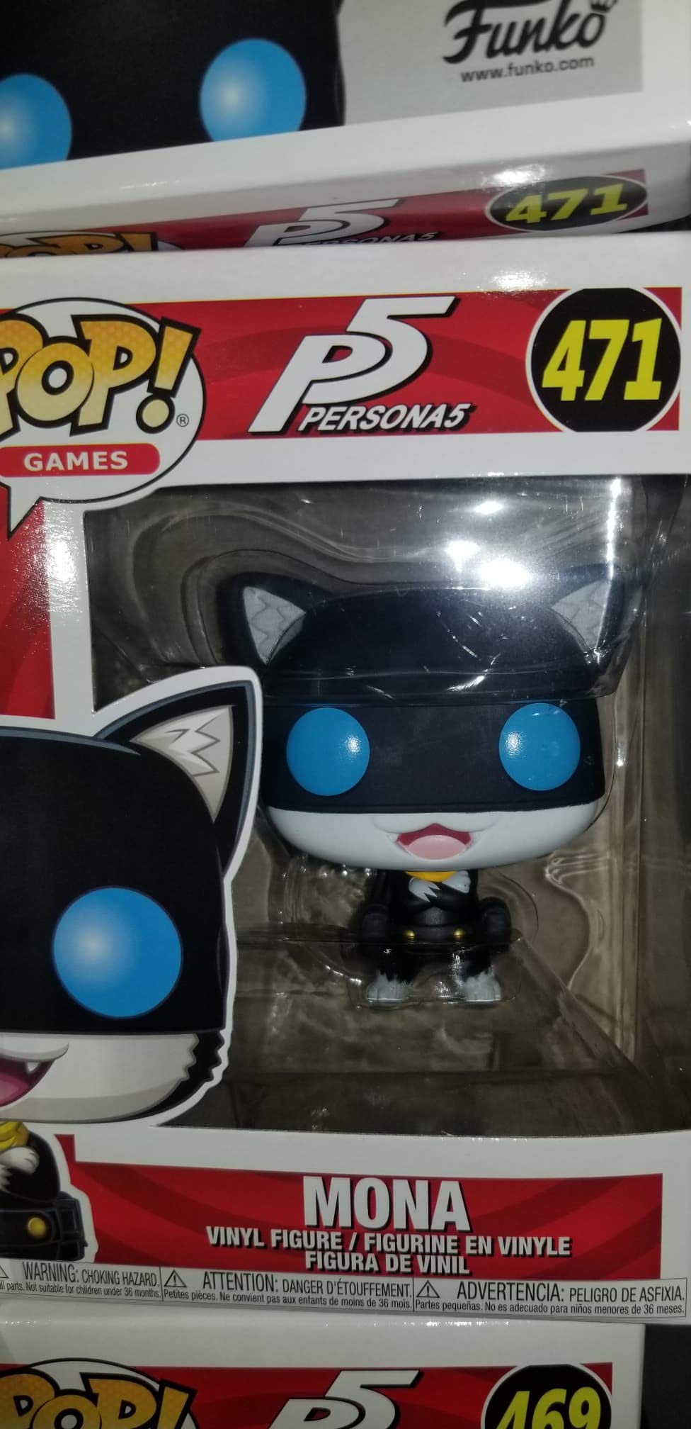 Funko Pop! Games: Persona 5 - Mona Action Figure - Collectible Vinyl Toy for Gamers & Anime Fans - Perfect for Display, Gifts & Gaming Room Decor