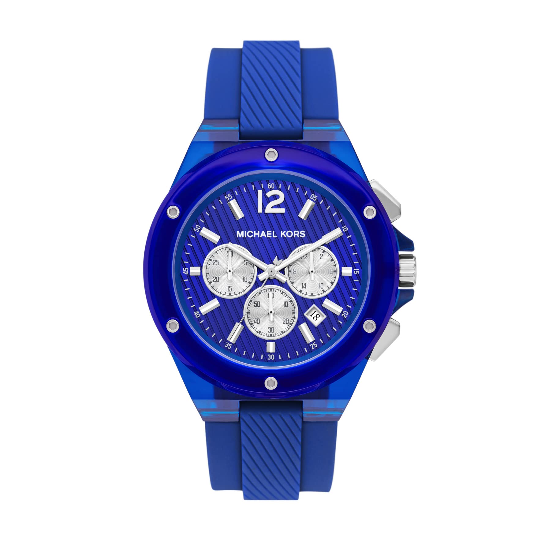 Michael Kors Lennox Chronograph Watch for Women - Luxury Stainless Steel Analog Watch with Date Display, Water Resistant - Perfect for Business, Casual & Formal Occasions