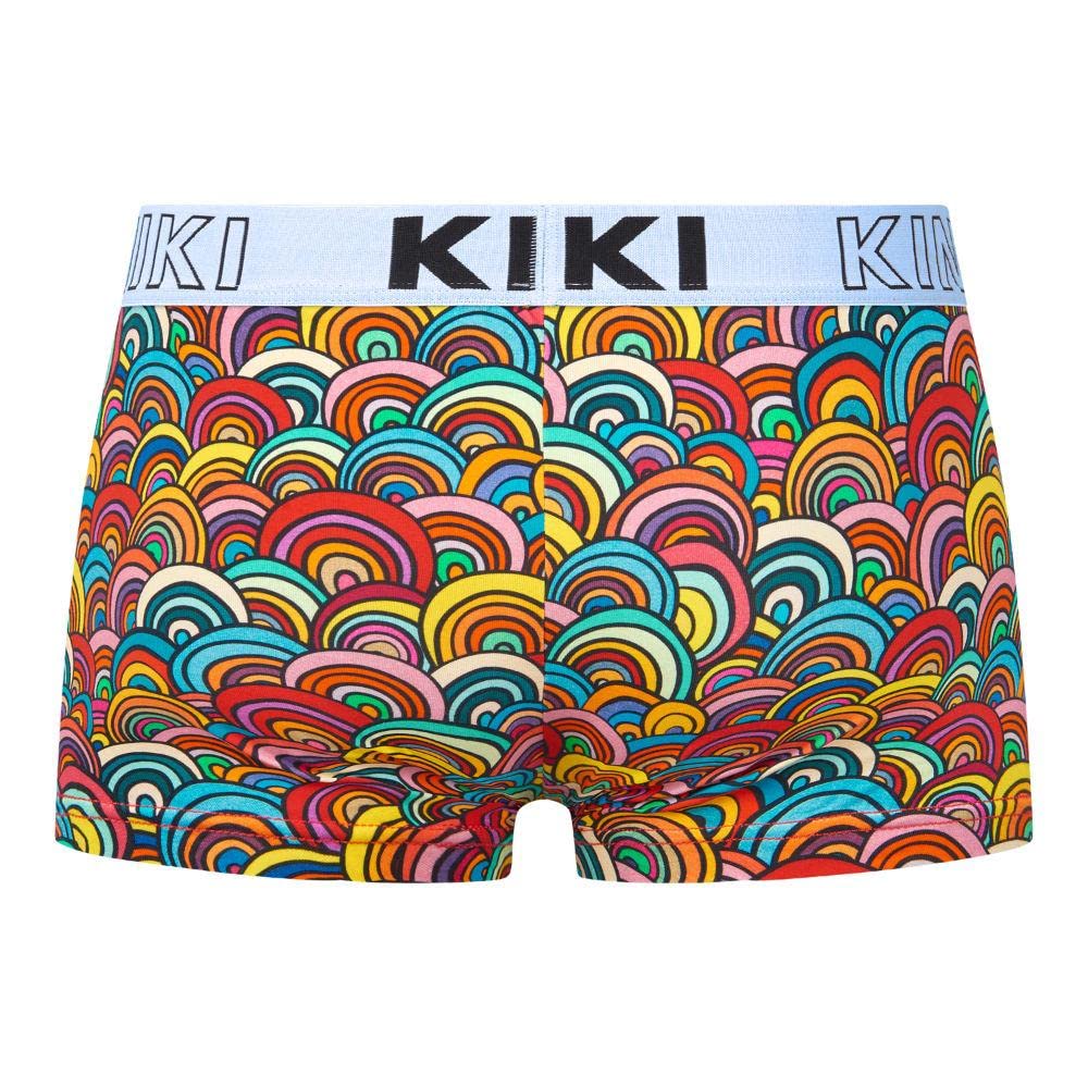 Kiniki Men's Cotton Printed Hipster Underwear - Soft & Breathable Low Rise Briefs for Everyday Comfort - Perfect for Gym, Lounge & Sleep