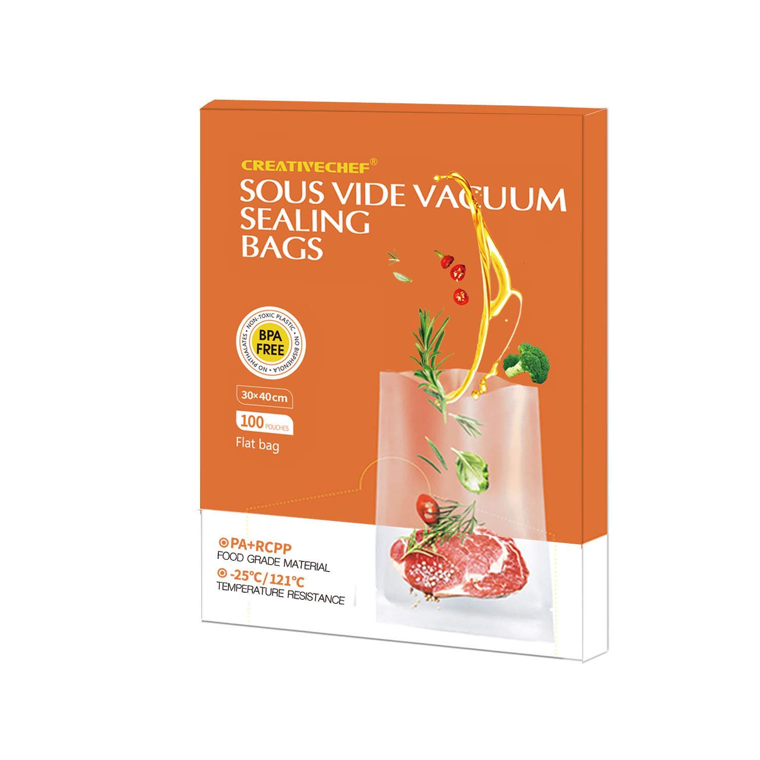 Vacuum Sealer Bags 100 Count - 6