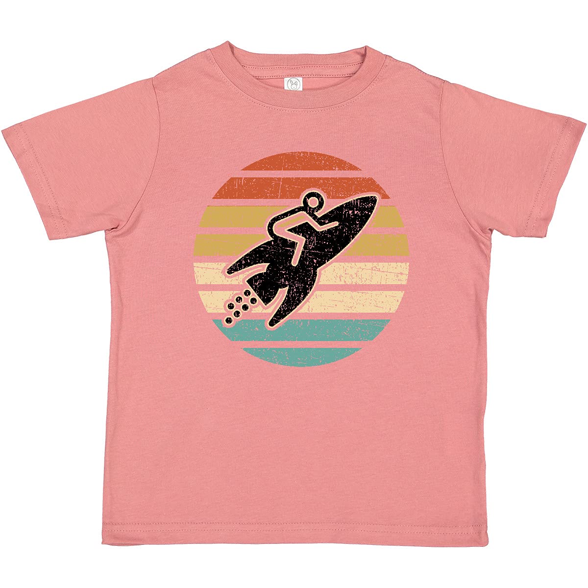 Inktastic Space Rocket Outer Space Astronaut Toddler T-Shirt - Cute Kids Astronaut Tee for Boys & Girls - Perfect for Birthday, School & Playtime