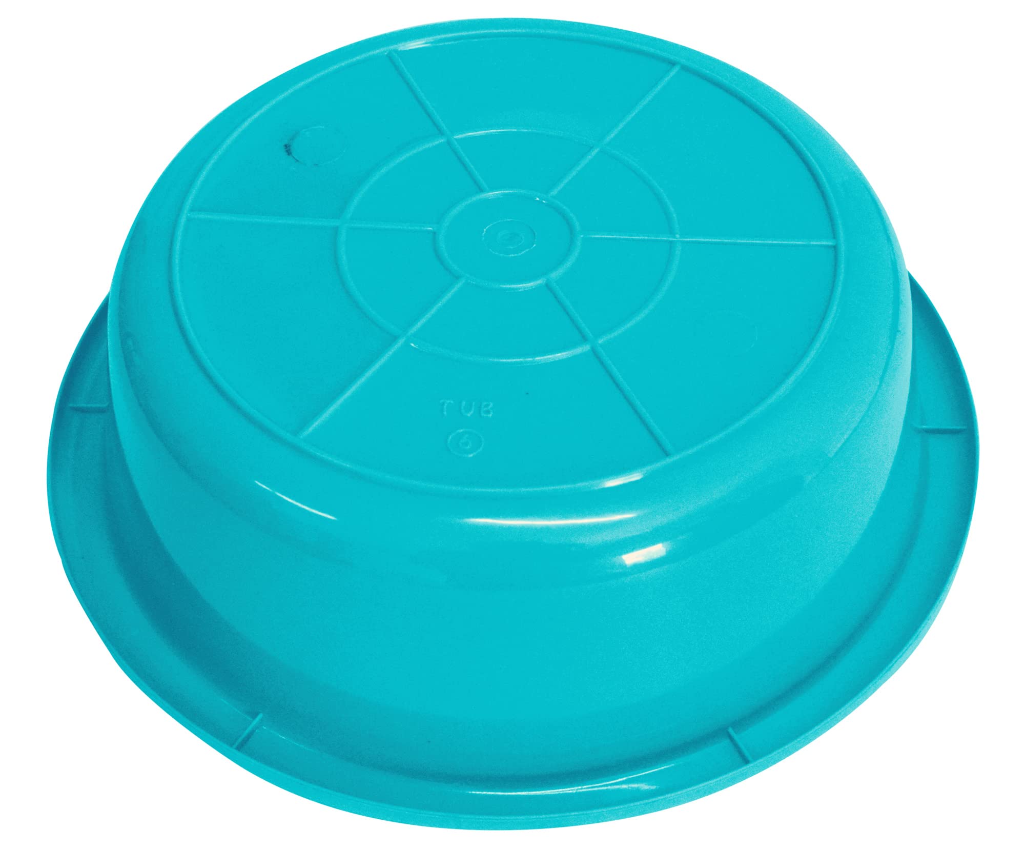 Kuber Industries Unbreakable Plastic Dough Mixing Bowl - 6 Liter (Pack of 2) - Sky Blue & Blue - Perfect for Baking, Kneading, Food Prep & Kitchen Storage - Heavy Duty Dough Proofing Basket for Bread Making, Pizza Dough & Pastries